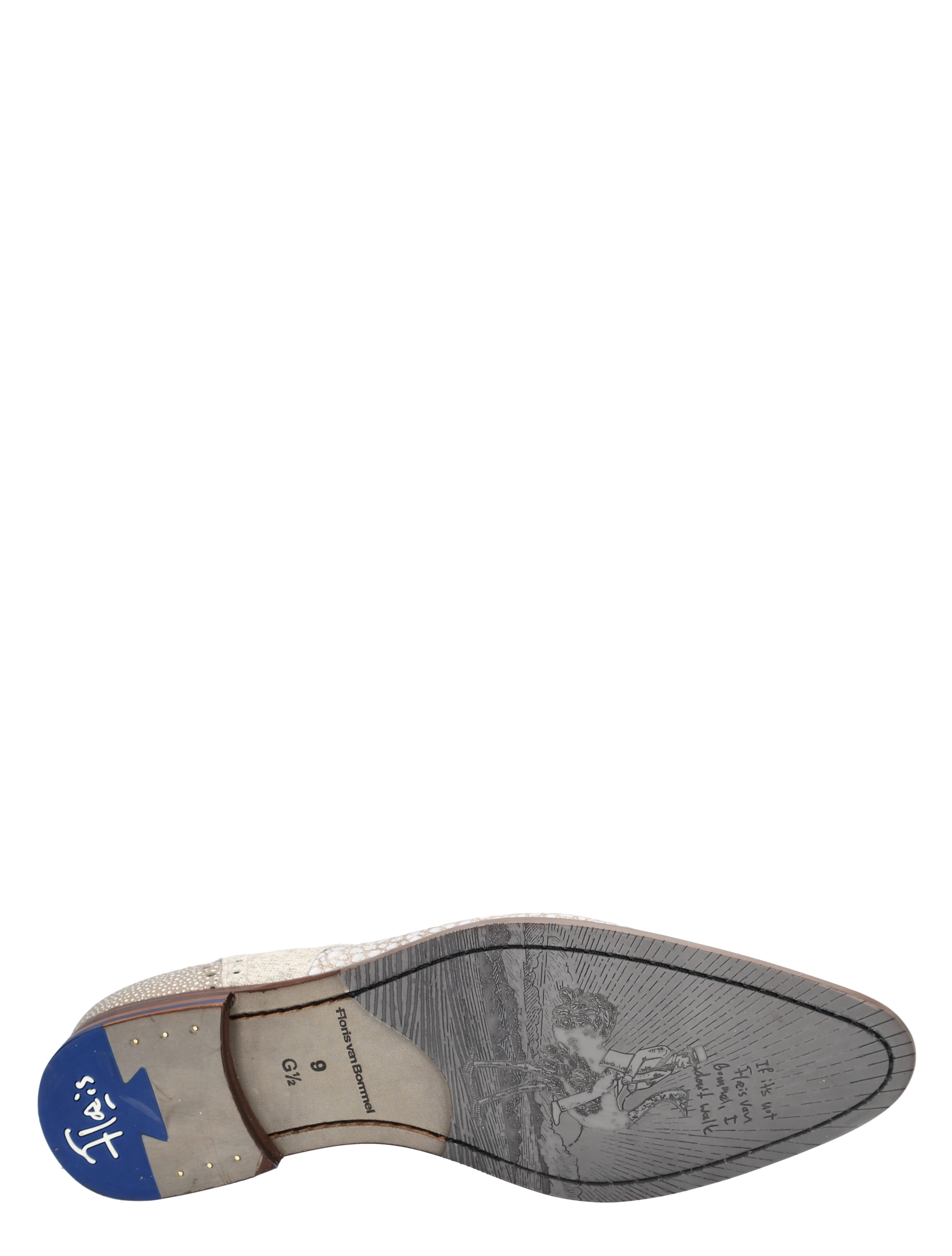 Floris van Bommel - De Stapper 30361 22-02 Light Brown - Heren - Veterschoenen - Nette Veterschoenen - 50675_77_9