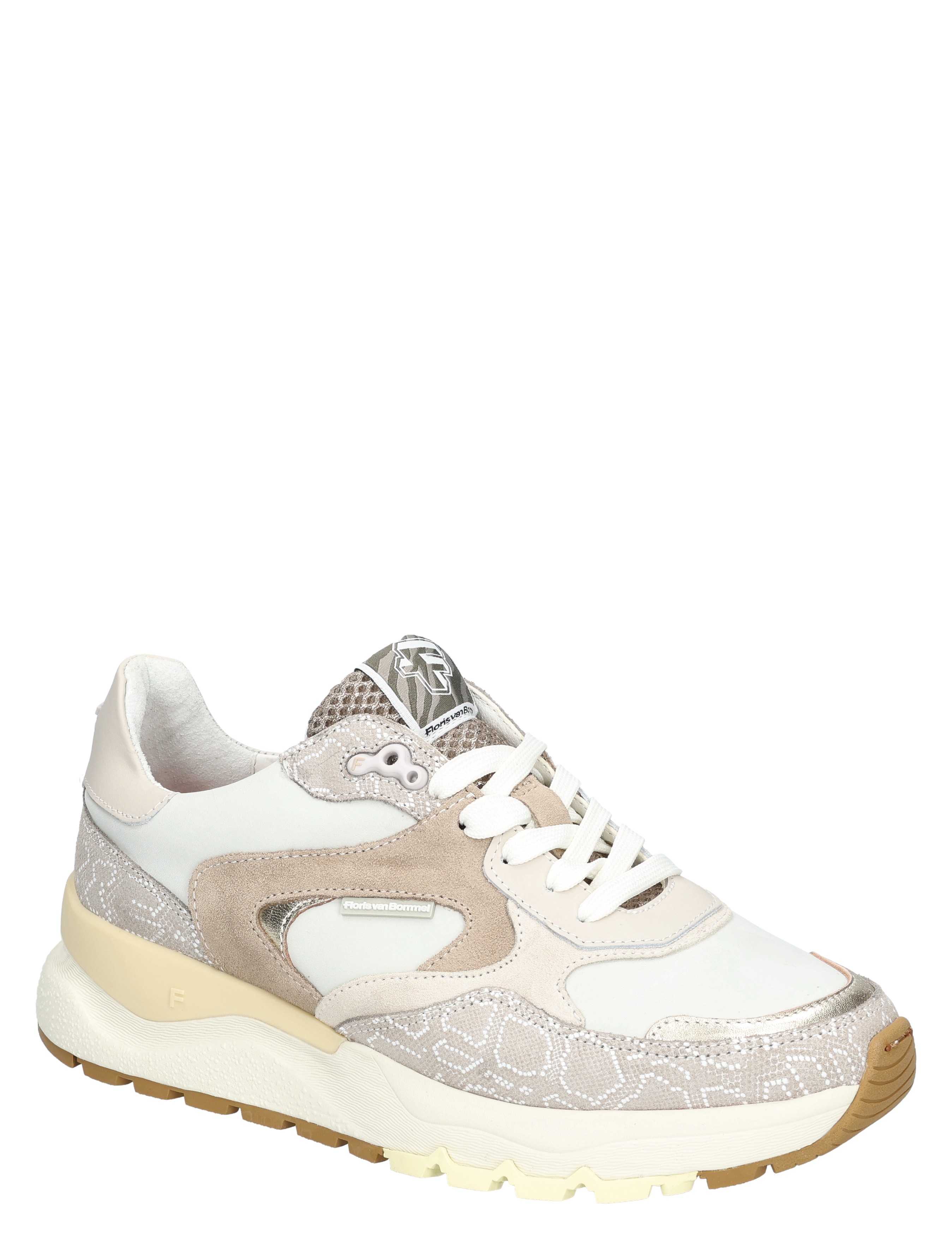 Floris van Bommel - De Treni 10164 34-01 Taupe G-Wijdte - Sneakers - Dames - Lage Sneakers - 50834_77_3