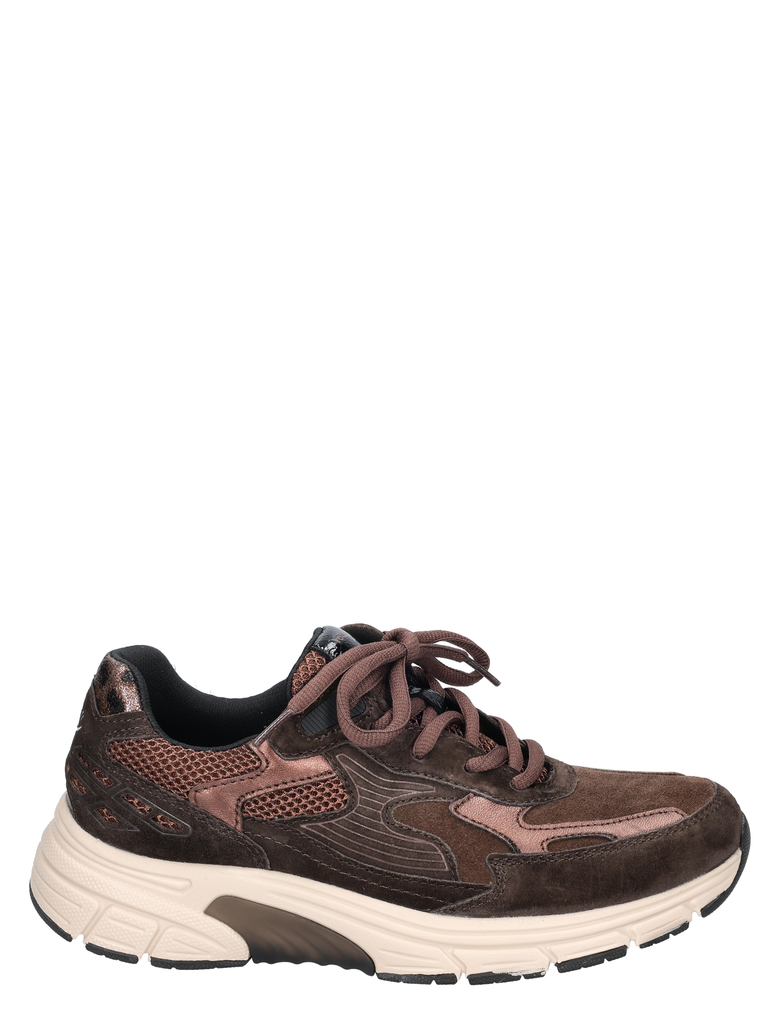 Gabor Rollingsoft - 0306.02.003 Brown G-wijdte - Dames - Veterschoenen - Casual Veterschoenen - 51226_22_1