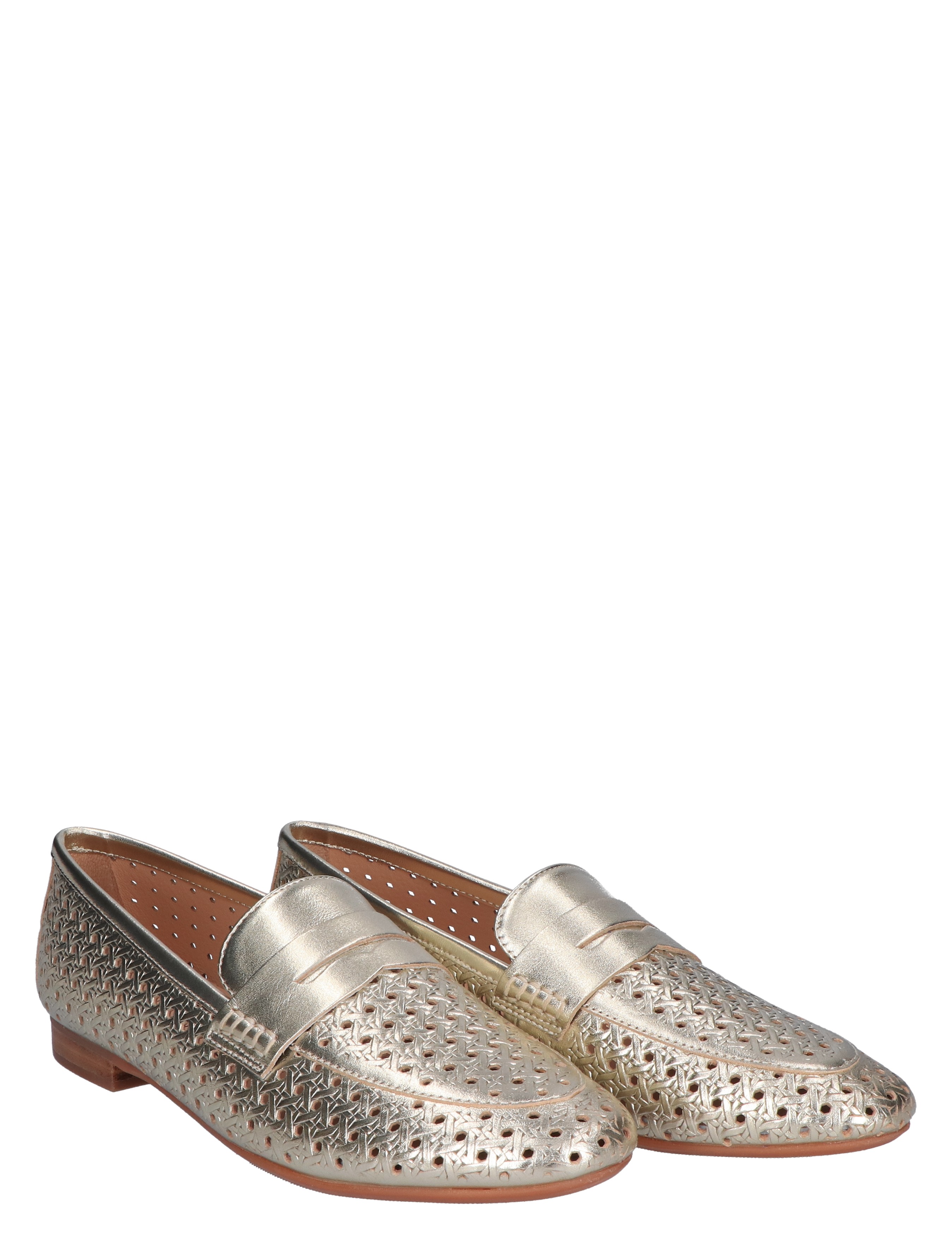 Di Lauro - Toska Light Gold - Dames - Loafers - 47638_53_5