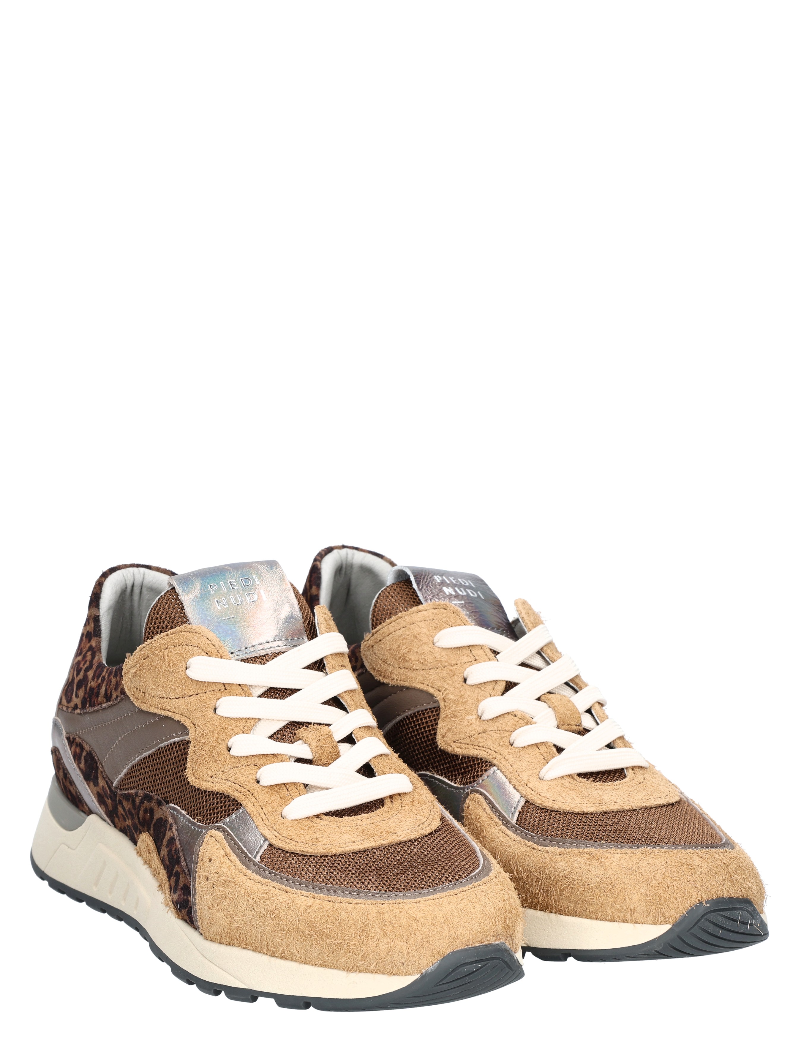 Piedi Nudi - Nova Taupe H-wijdte - Dames - Veterschoenen - Casual Veterschoenen - 49136_77_5