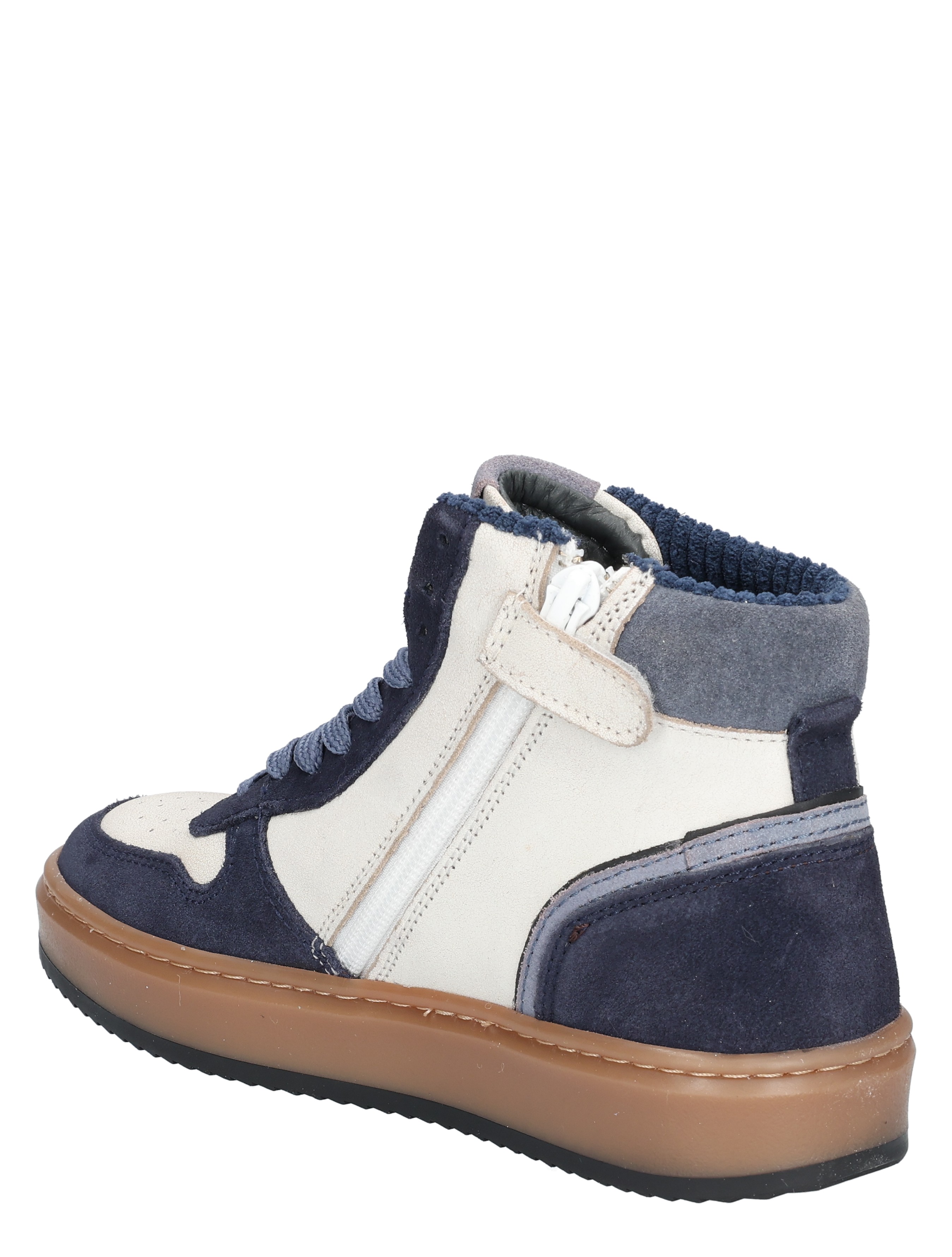Hip - H1803 46CO Dark Blue Combi - Jongens - Sneakers - Hoge Sneakers - 49267_38_4