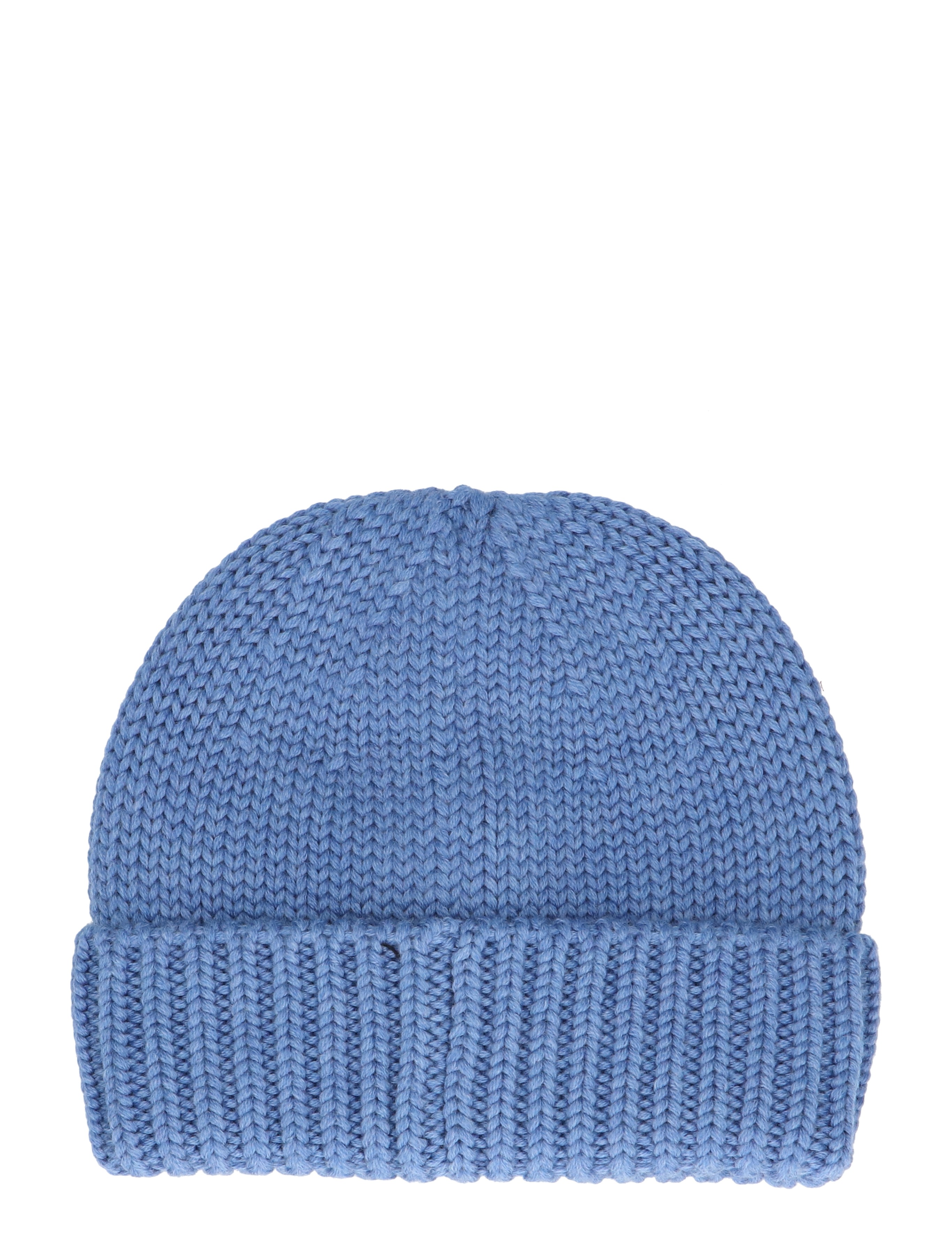 Woolrich - Wool Logo Beanie 3017 Marine Blue - Heren - Mutsen - 48315_03_2