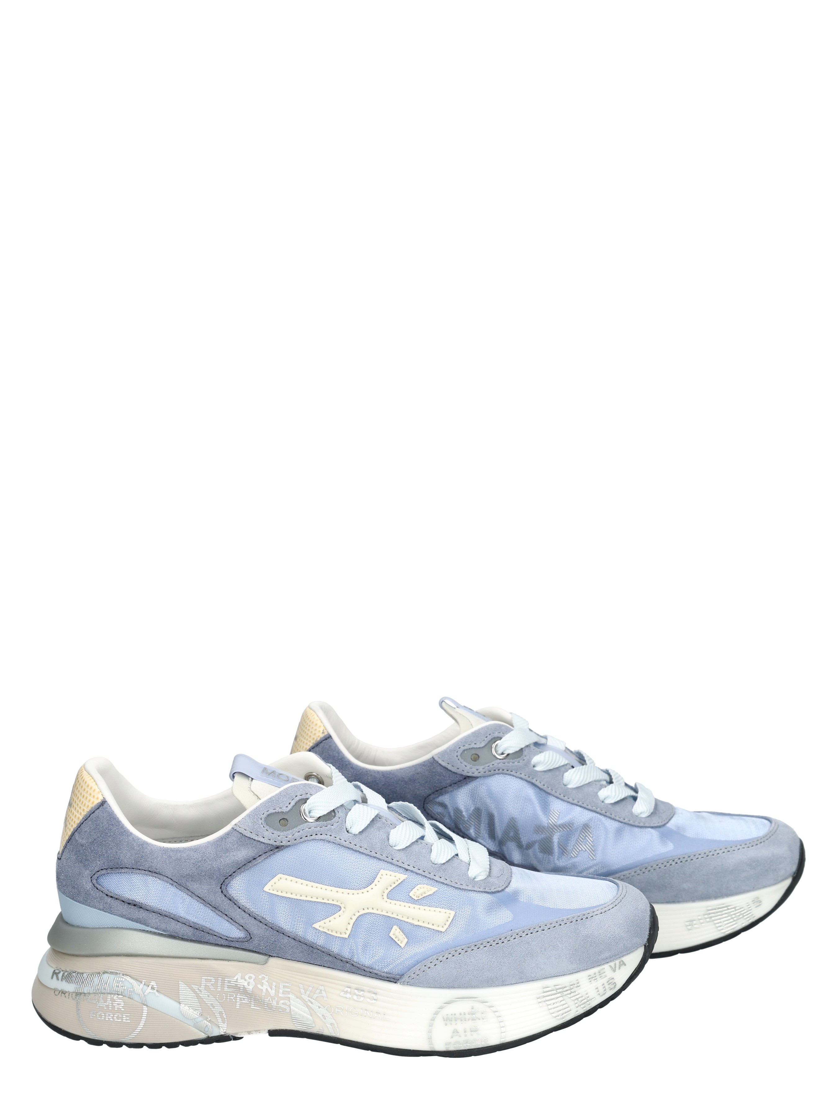 Premiata - Moerun Women 8082 Blue - Sneakers - Dames - Lage Sneakers - 50186_33_6