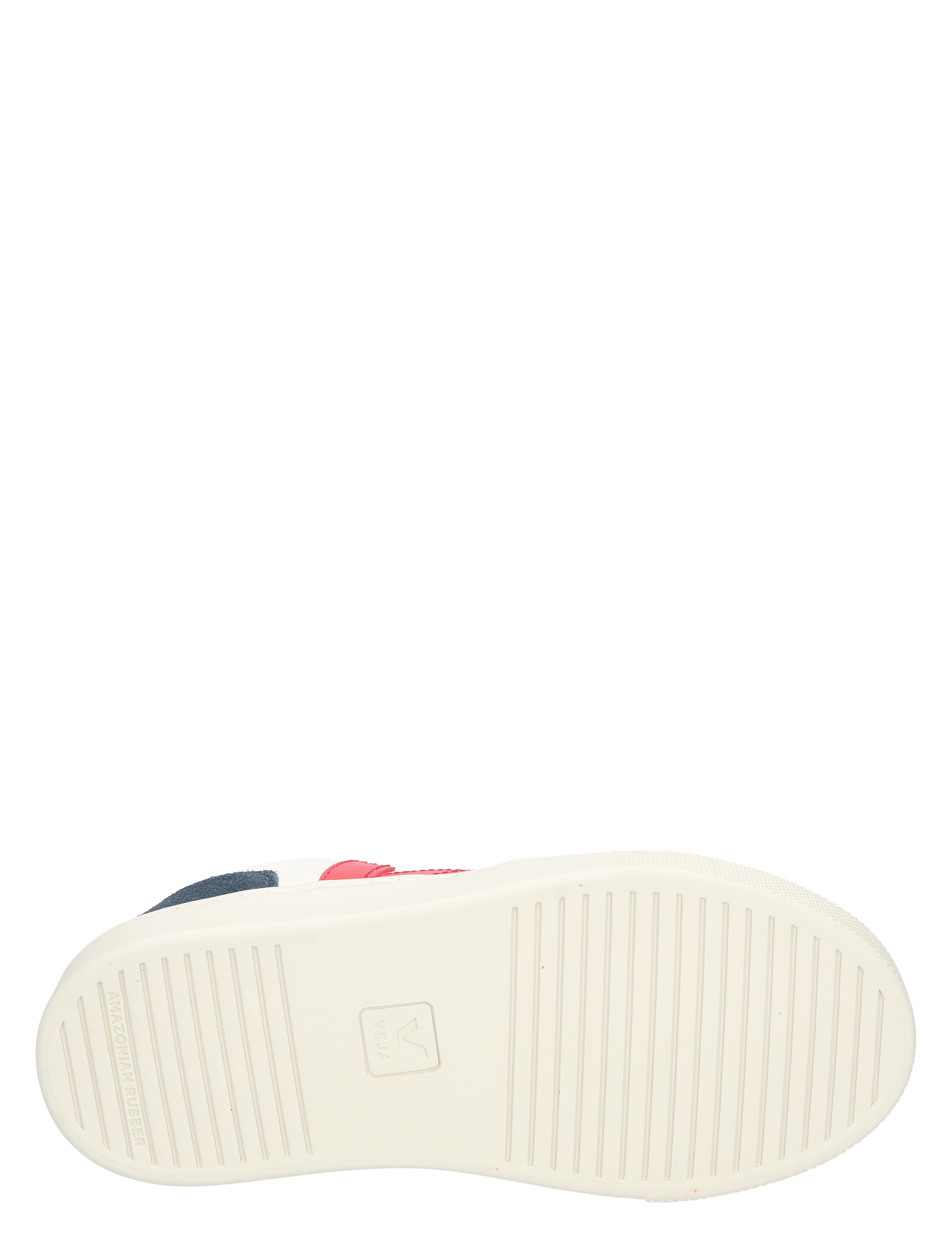 Veja - Small V-10 Kids Leather CV0520616C Pure Pekin Nautico - Meisjes - Jongens - Sneakers - Lage Sneakers - Lage Sneakers - Sneakers - 48209_83_8