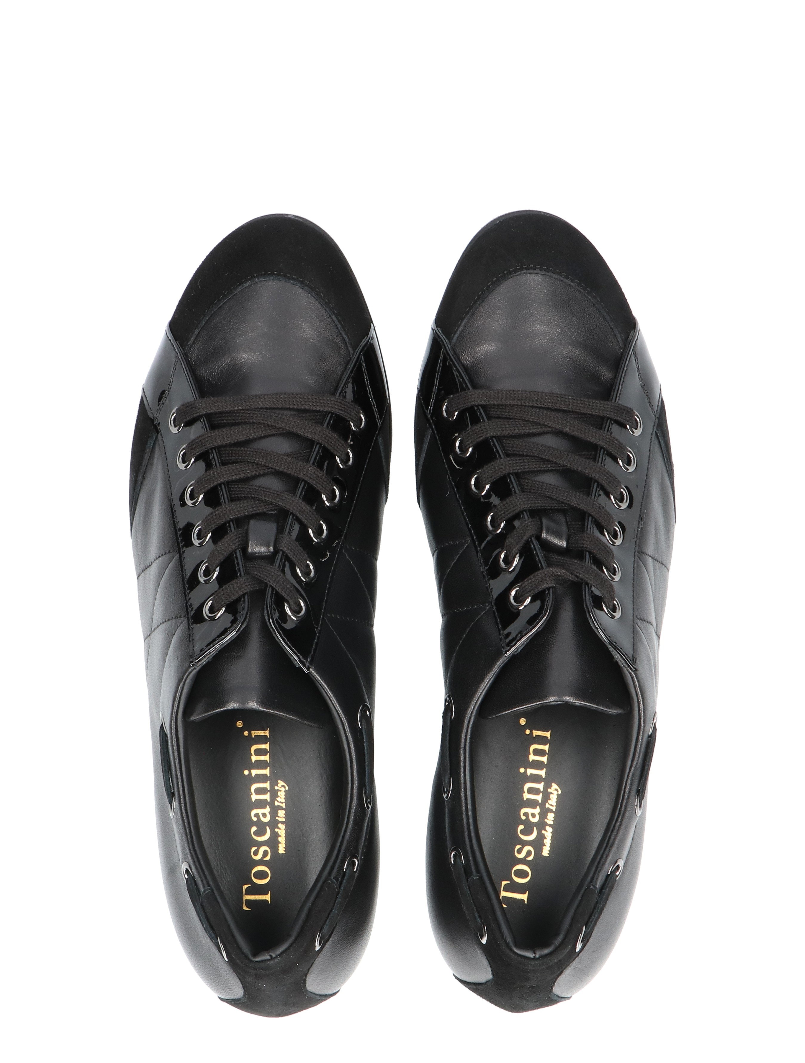 Toscanini - 19E102 Black - Dames - Veterschoenen - Casual Veterschoenen - 49177_11_7