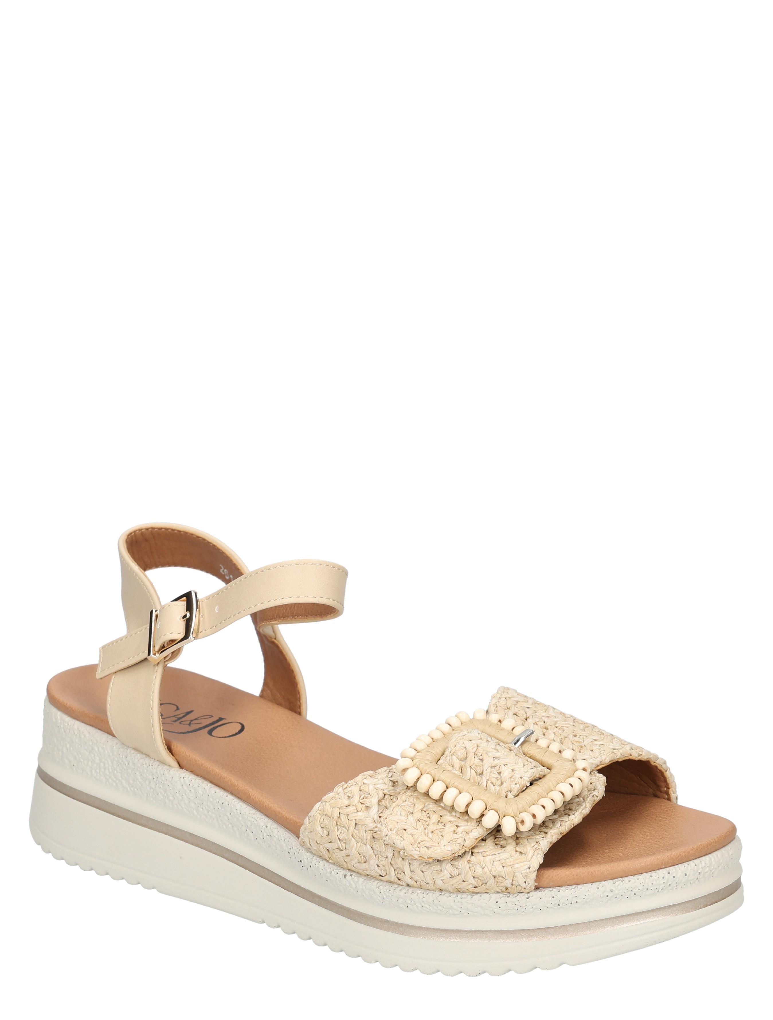 Lisa & Jo - Zakia Beige - Dames - Sandalettes - 50303_77_3