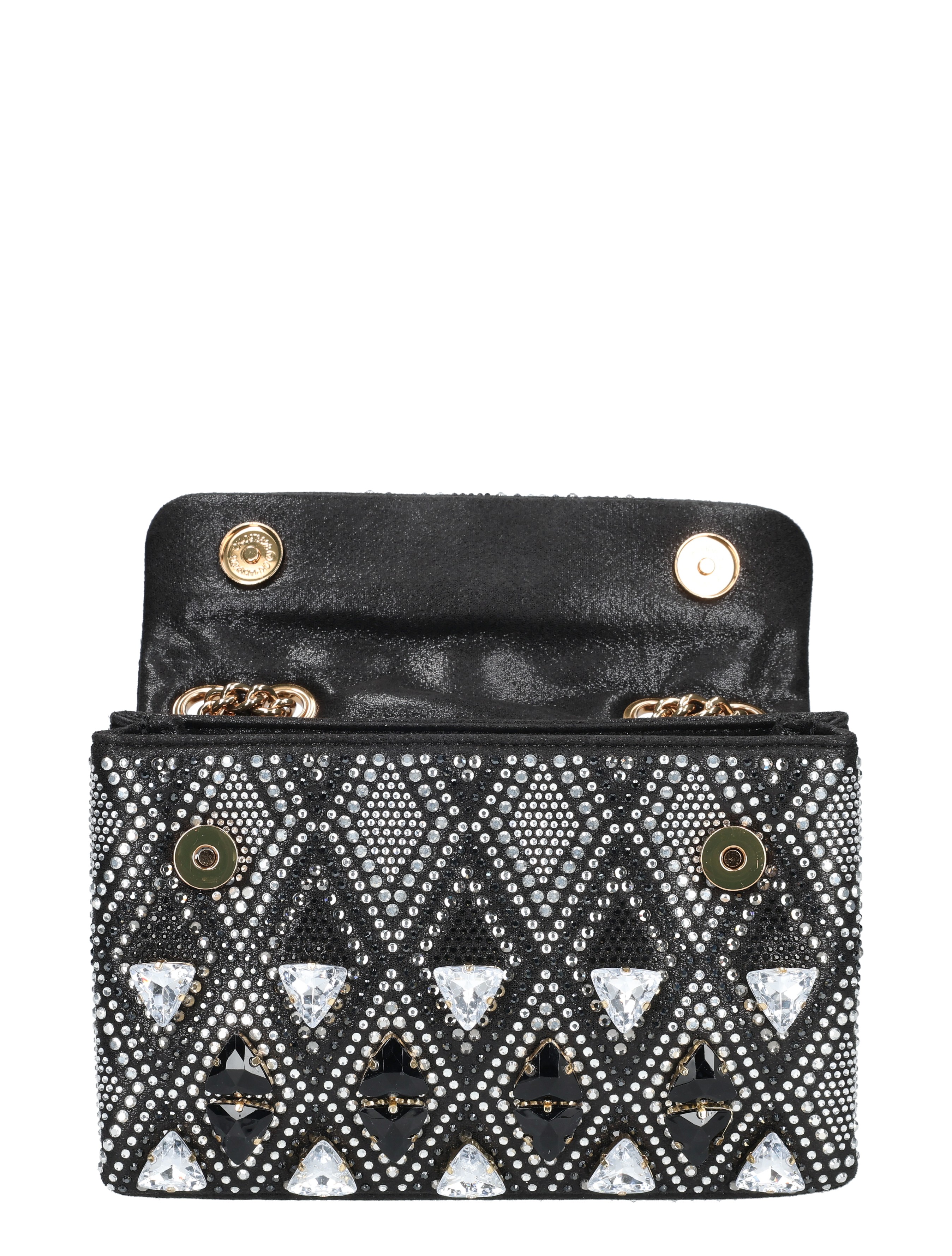 Kurt Geiger - Medium Kensington Jewel Bag 09 Black Other - Dames - Schoudertassen - 49582_11_5