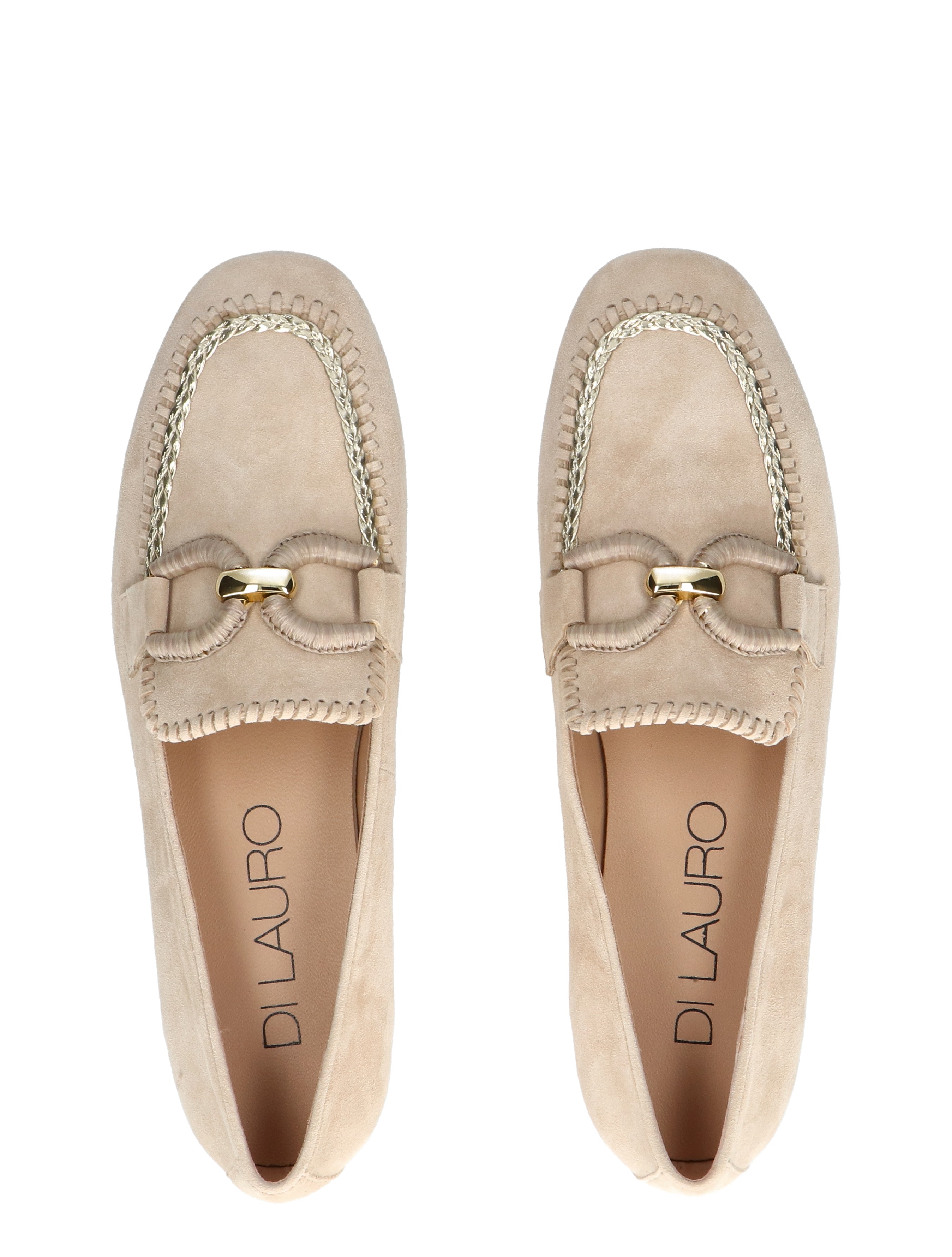 Di Lauro - Winni Beige - Dames - Loafers - 47641_77_7