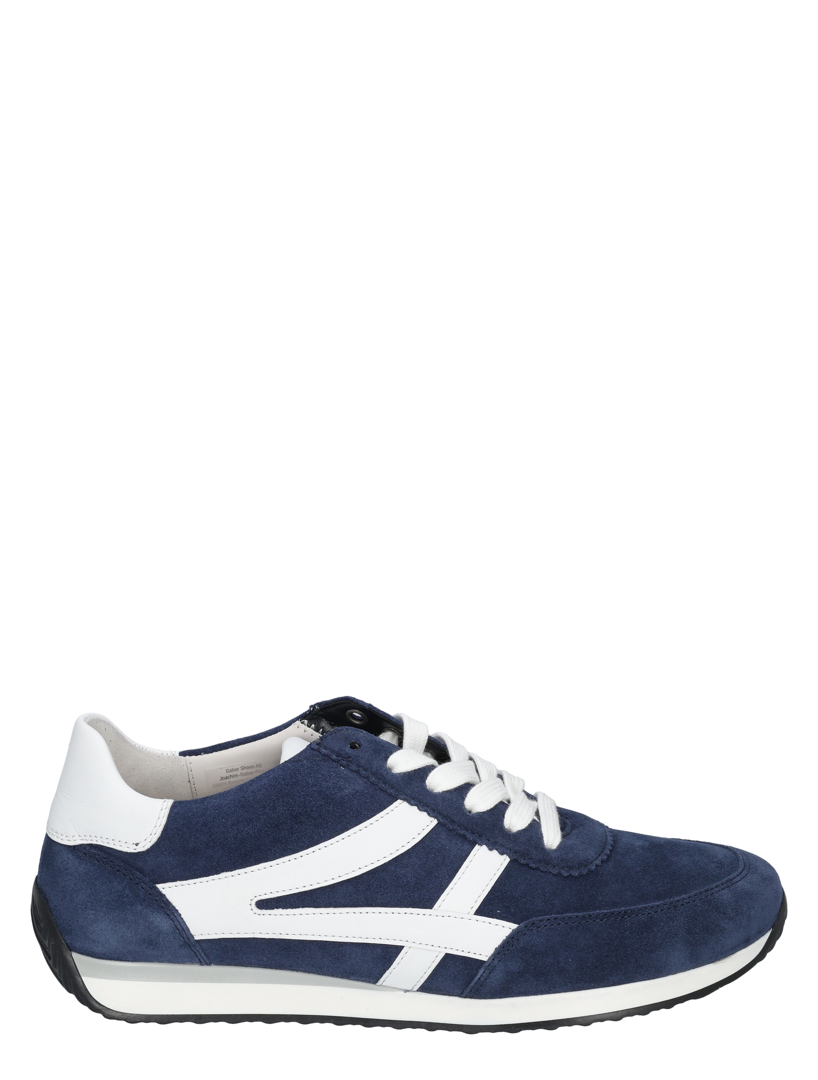 Gabor - 86.556.36 36 marine/weiss - Dames - Veterschoenen - Casual Veterschoenen - 50000_33_1