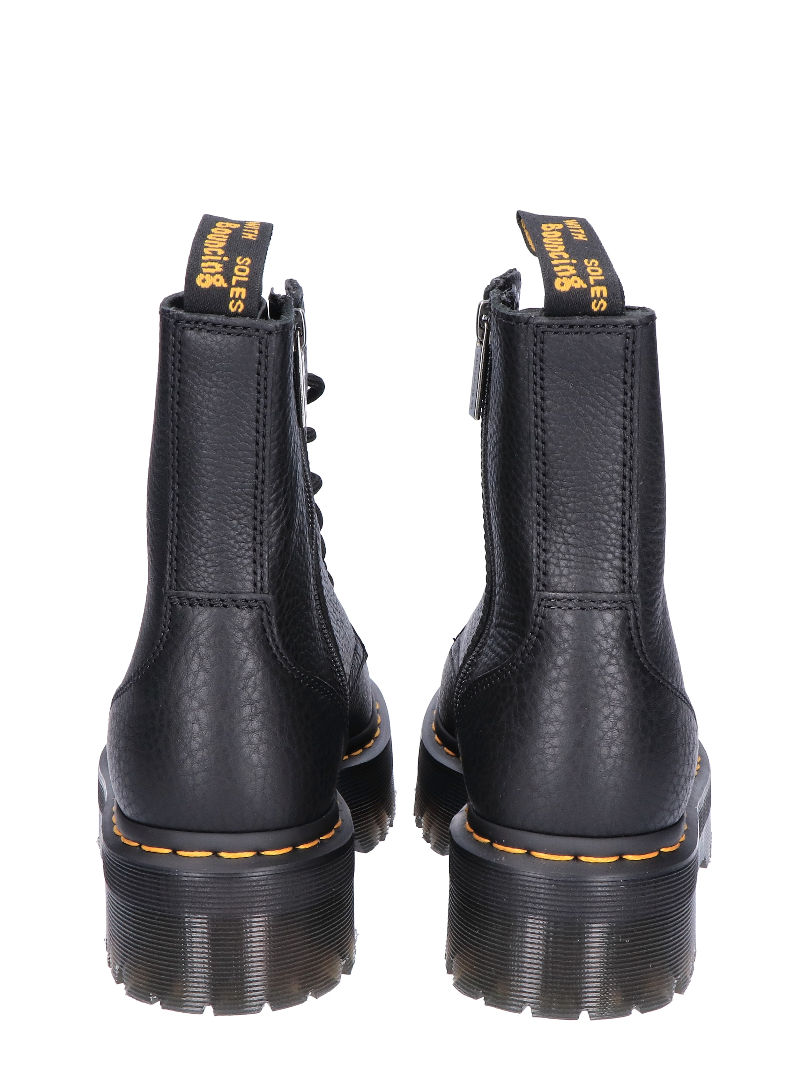 Dr. Martens - Jadon Black Pisa - Dames - Boots - Biker Boots - 45404_11_6