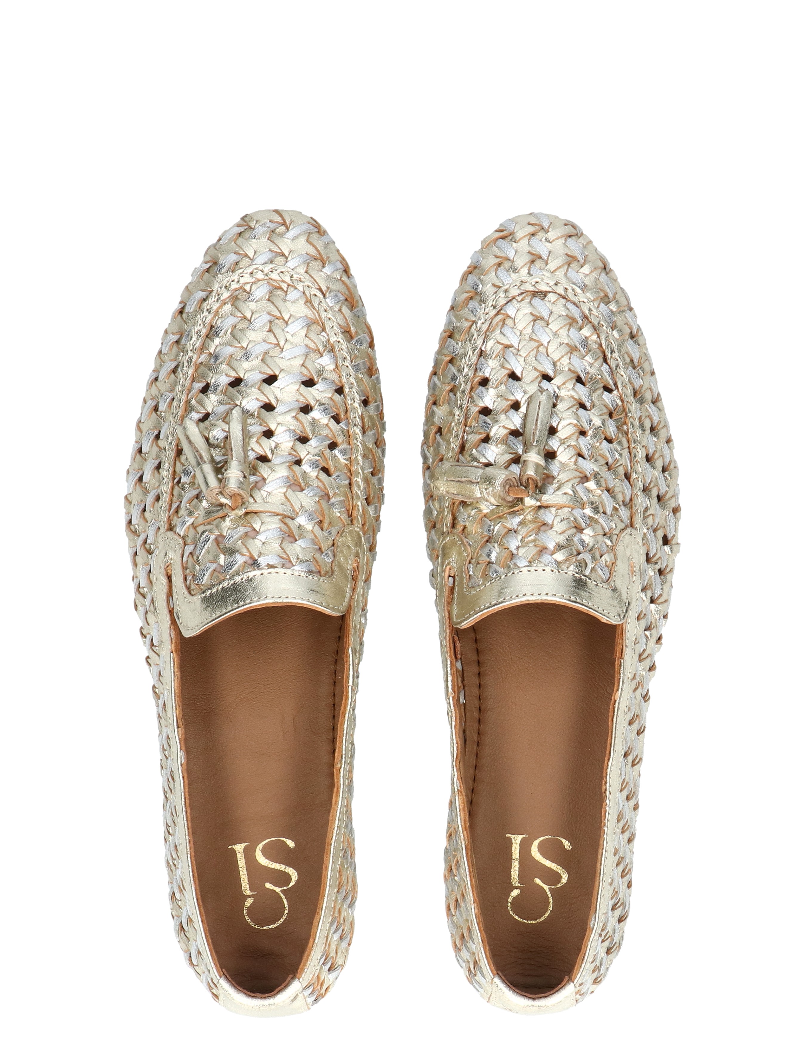 Si - Zuha Foil Gold - Dames - Loafers - 50312_53_7