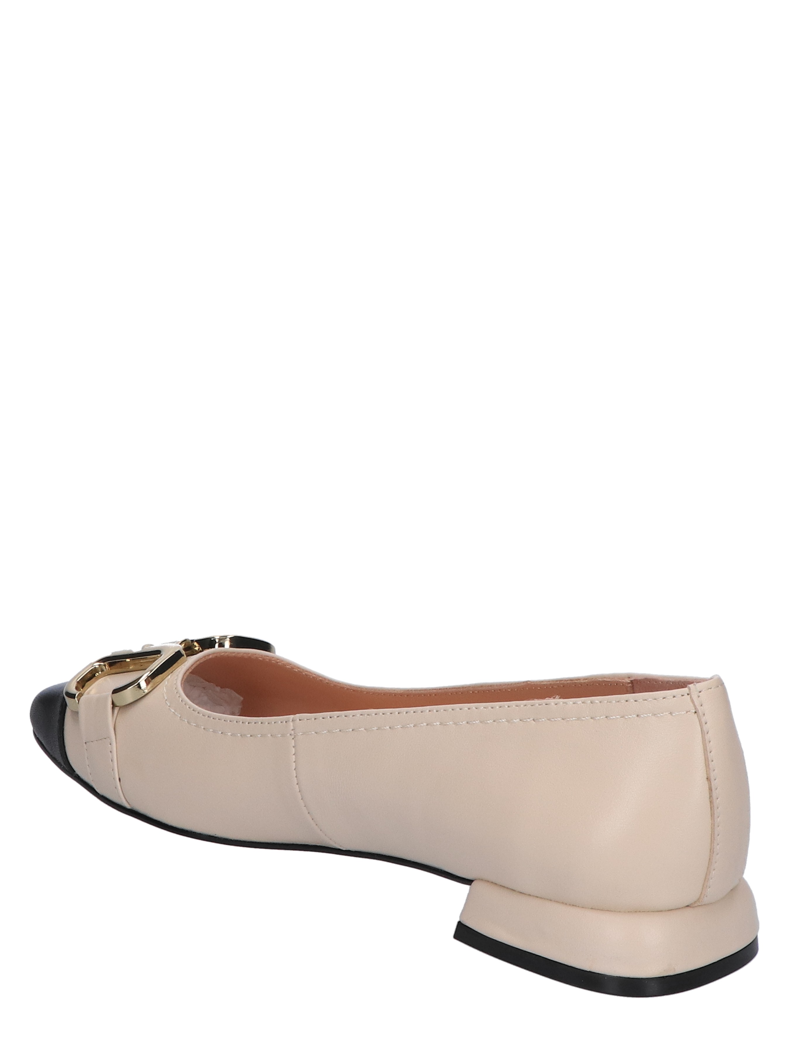 Di Lauro - Winola Light Beige Black - Dames - Ballerinas - 47632_71_4