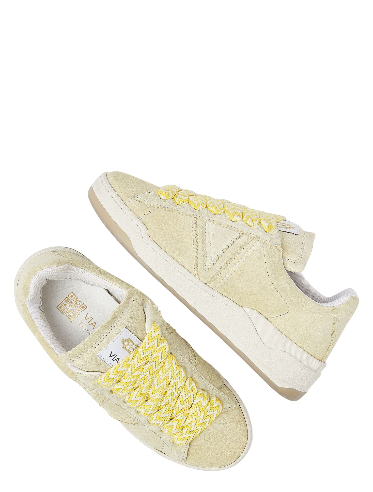 VIA VAI - Sam Kyli 01-716 Yellow - Sneakers - Dames - Lage Sneakers - 48369_55_4