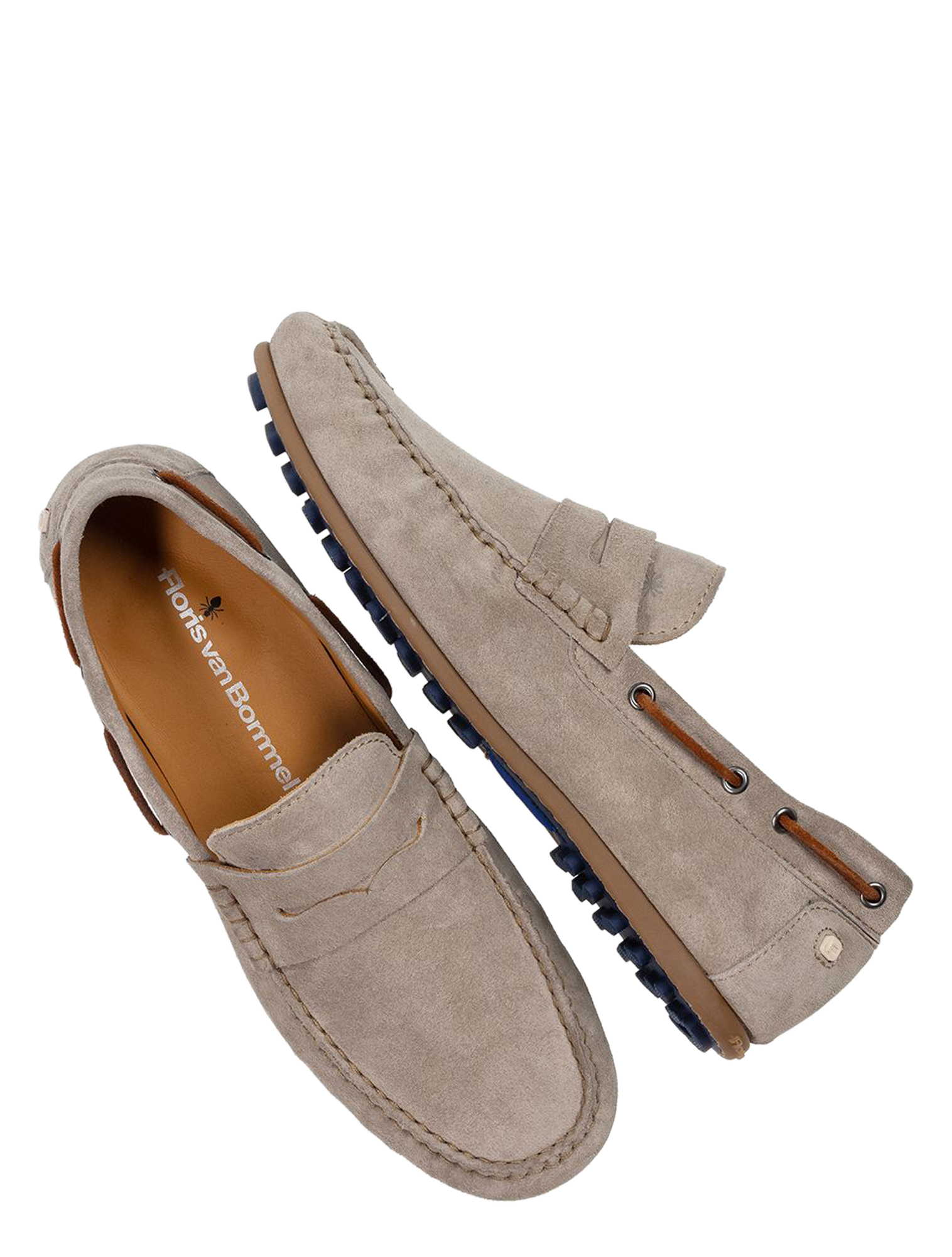 Floris van Bommel - De Drijver 40026 02.03 Light Grey H-Wijdte - Heren - Loafers - 51466_99_3