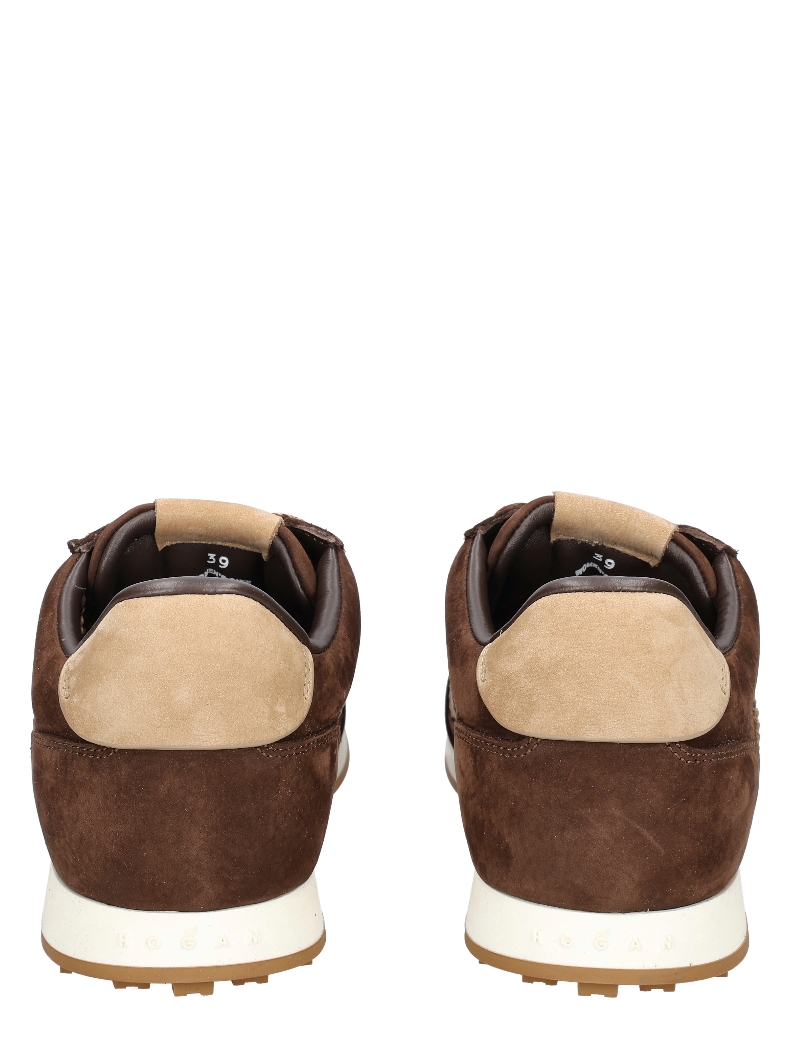 witte zool, brown suede, hoge zool, luxe sneaker, terugslag zool