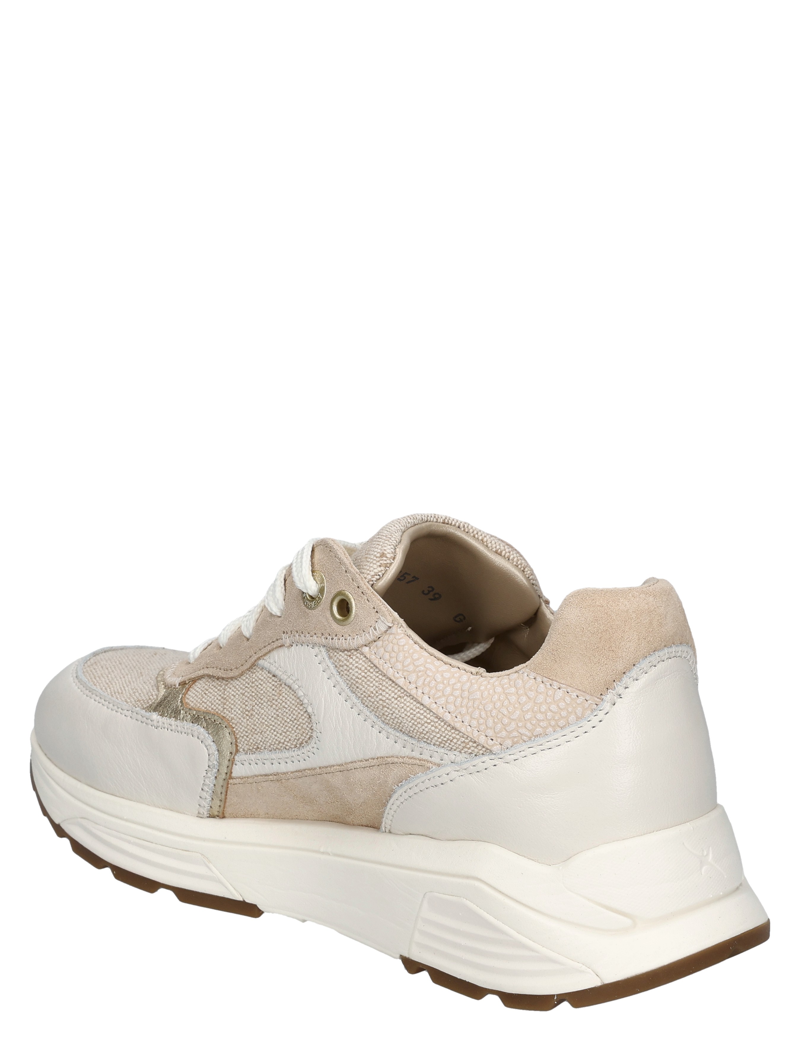 Xsensible - 33002.5 Ponte Vecchio 157 Off White Combi G-Wjidte - Dames - Veterschoenen - Casual Veterschoenen - 50404_77_4