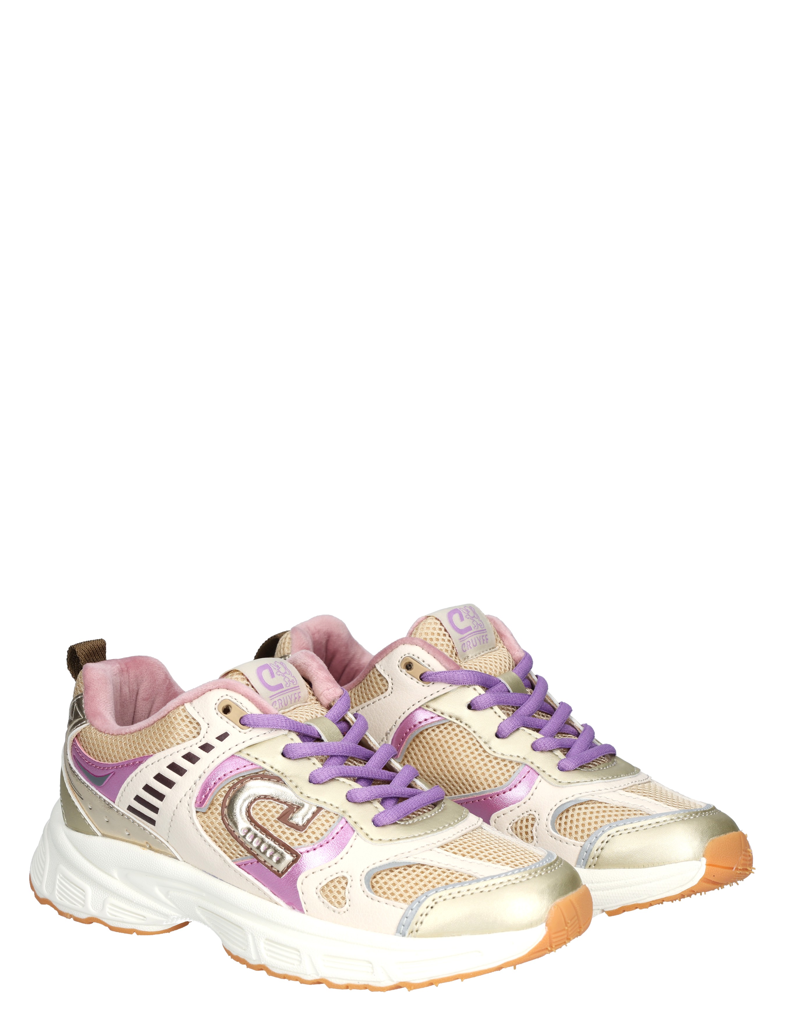 Cruyff - Marti CJG253080-760 Purple Gold - Meisjes - Lage Sneakers - Sneakers - 48456_53_5