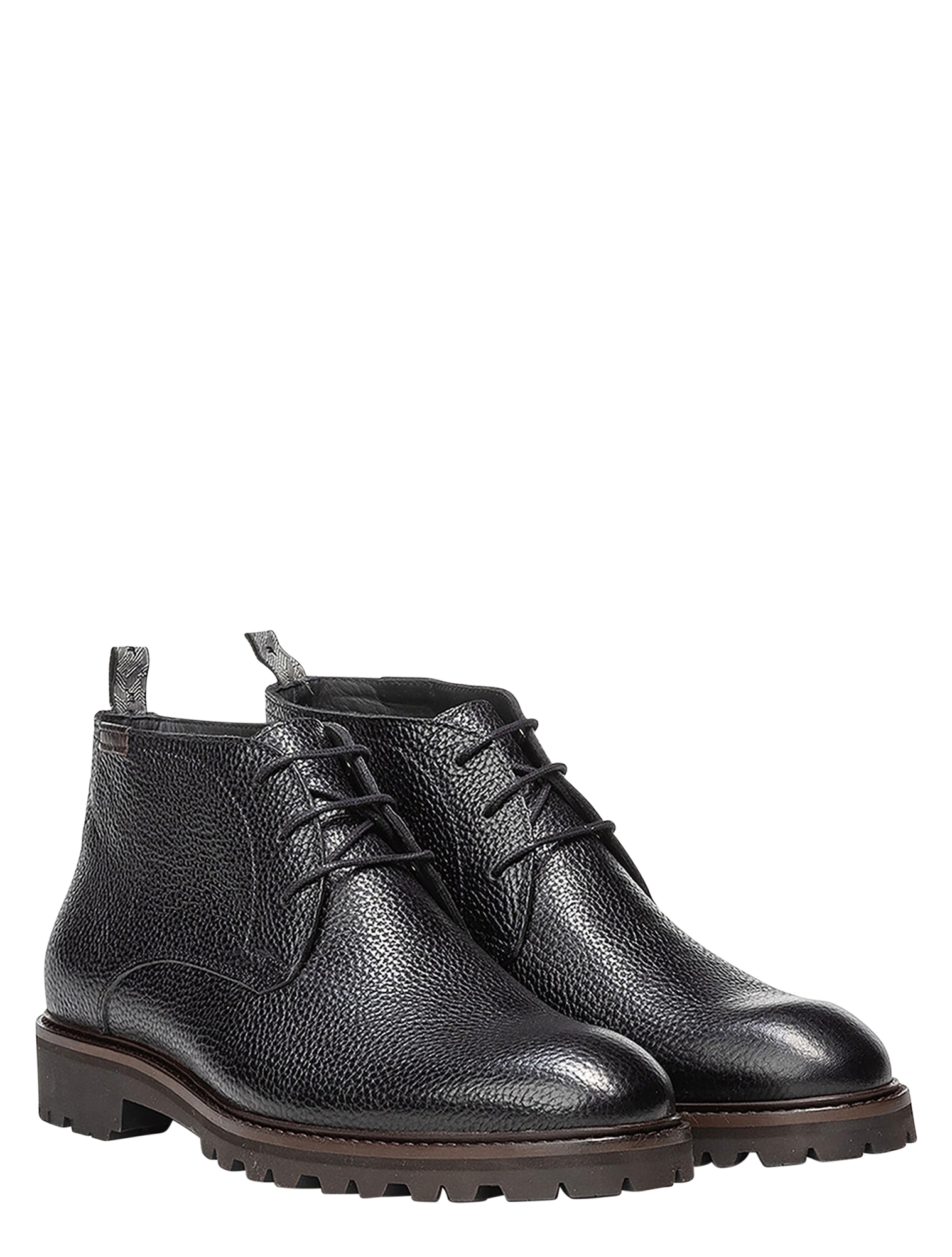 Floris van Bommel - De Sturdi SFM-50082 10-03 Black H-Wijdte - Heren - Boots - Veter Boots - 50135_11_2