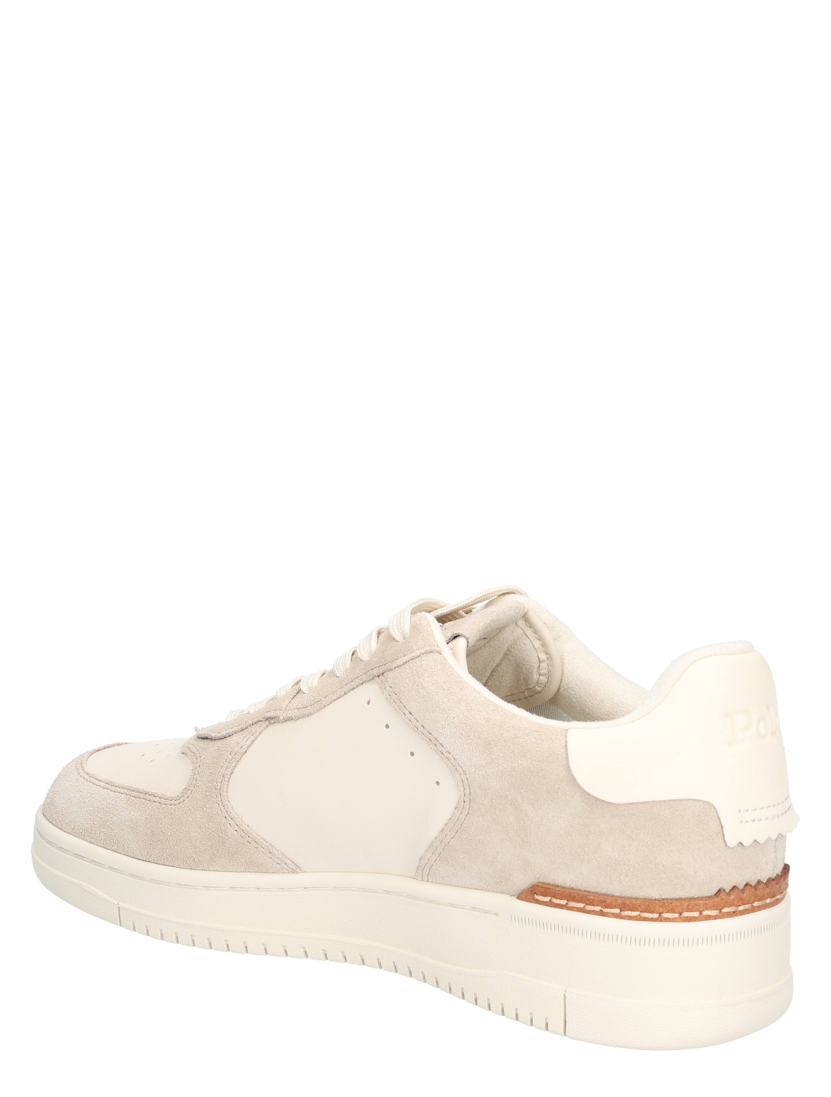 Polo Ralph Lauren - Masters Court Leather Sneaker 002 Milkshake Ecru - Heren - Lage Sneakers - Sneakers - 48413_87_4