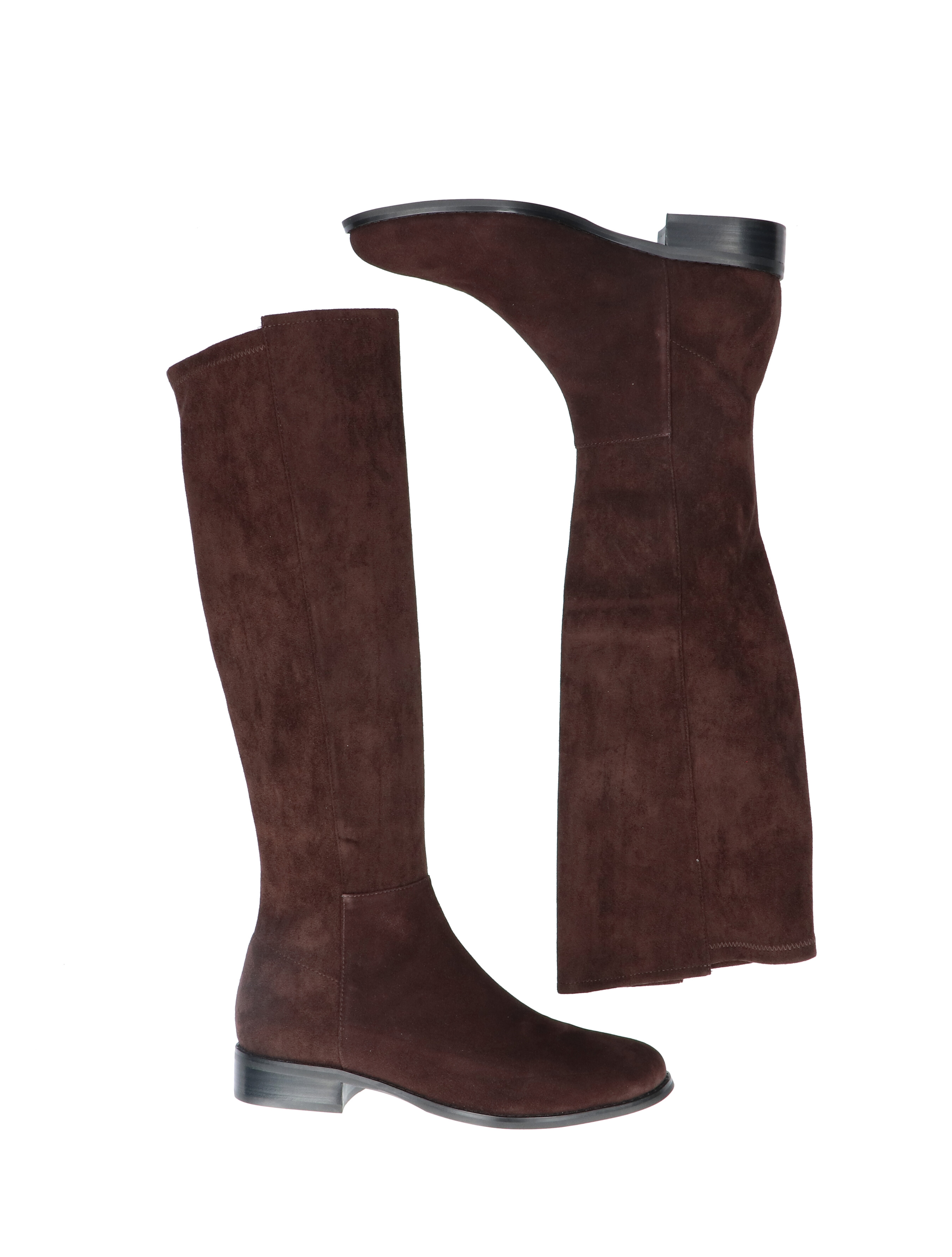 Di Lauro - Janine Dark Brown - Dames - Boots - Lange Laarzen - 33769_22_5