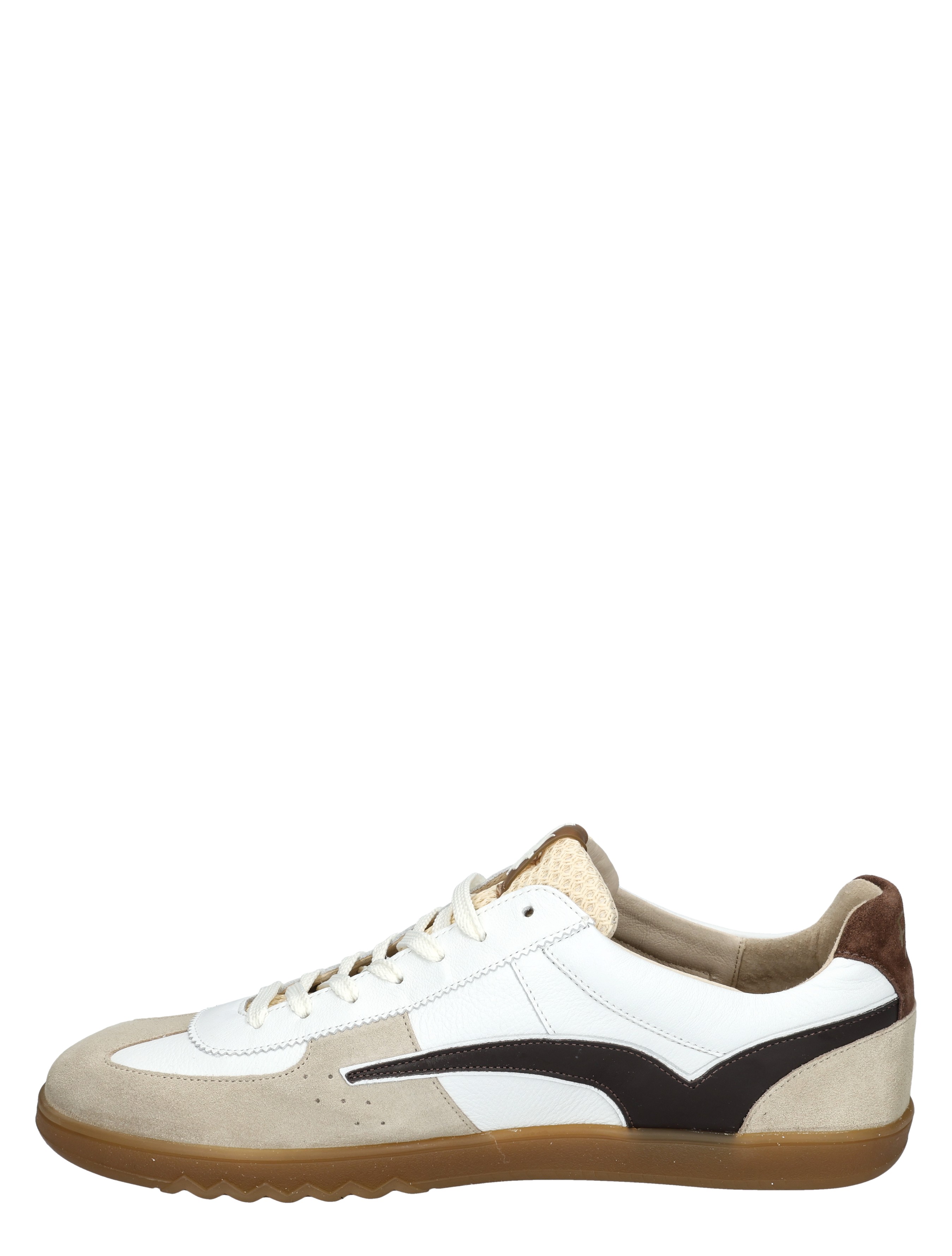 Floris van Bommel - De Zaler 10224 60-09 White Brown G+ Wijdte - Heren - Lage Sneakers - Sneakers - 50668_82_2