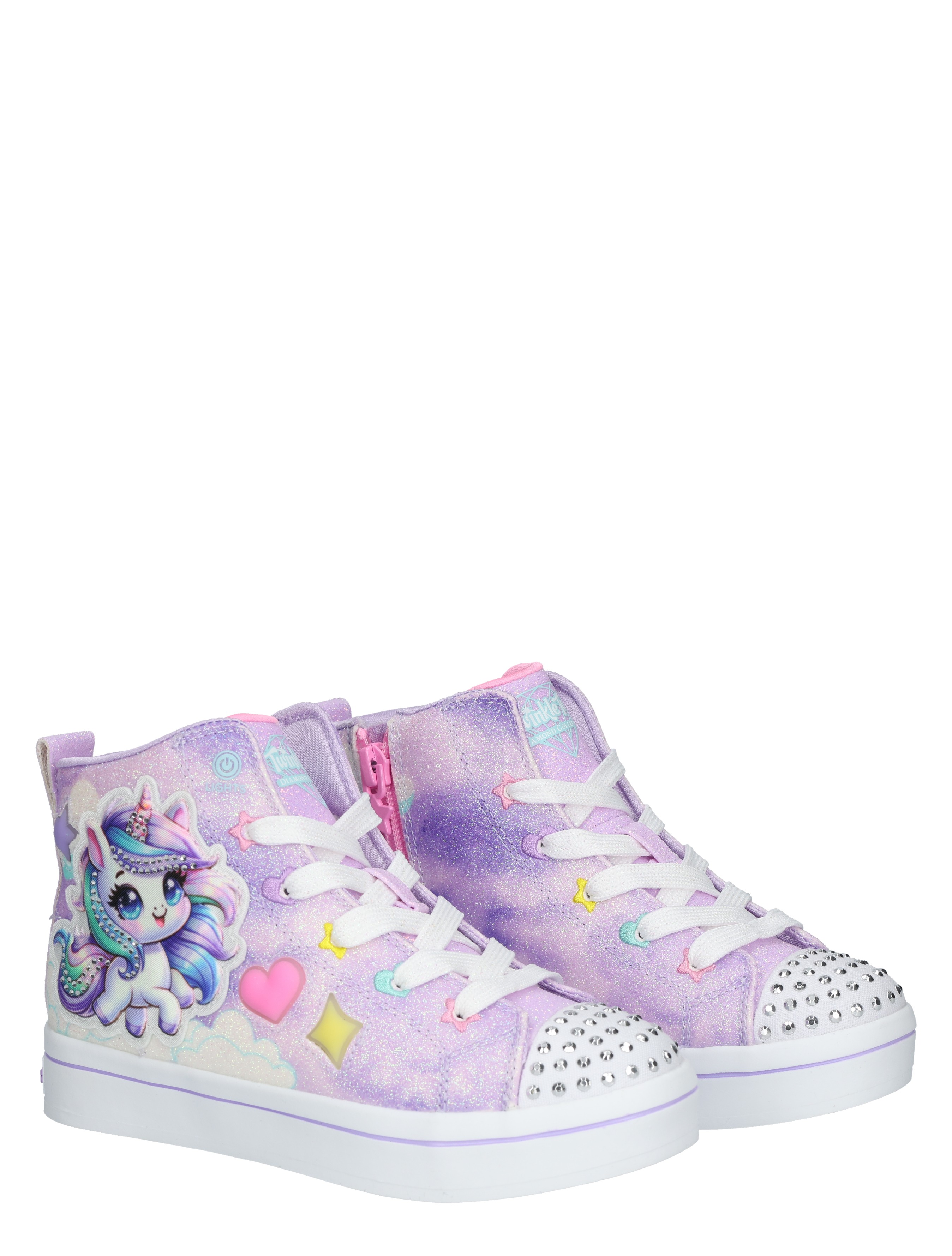 Skechers - Twi Lites 2.0 Pink - Meisjes - Lage Sneakers - Sneakers - 48186_48_5