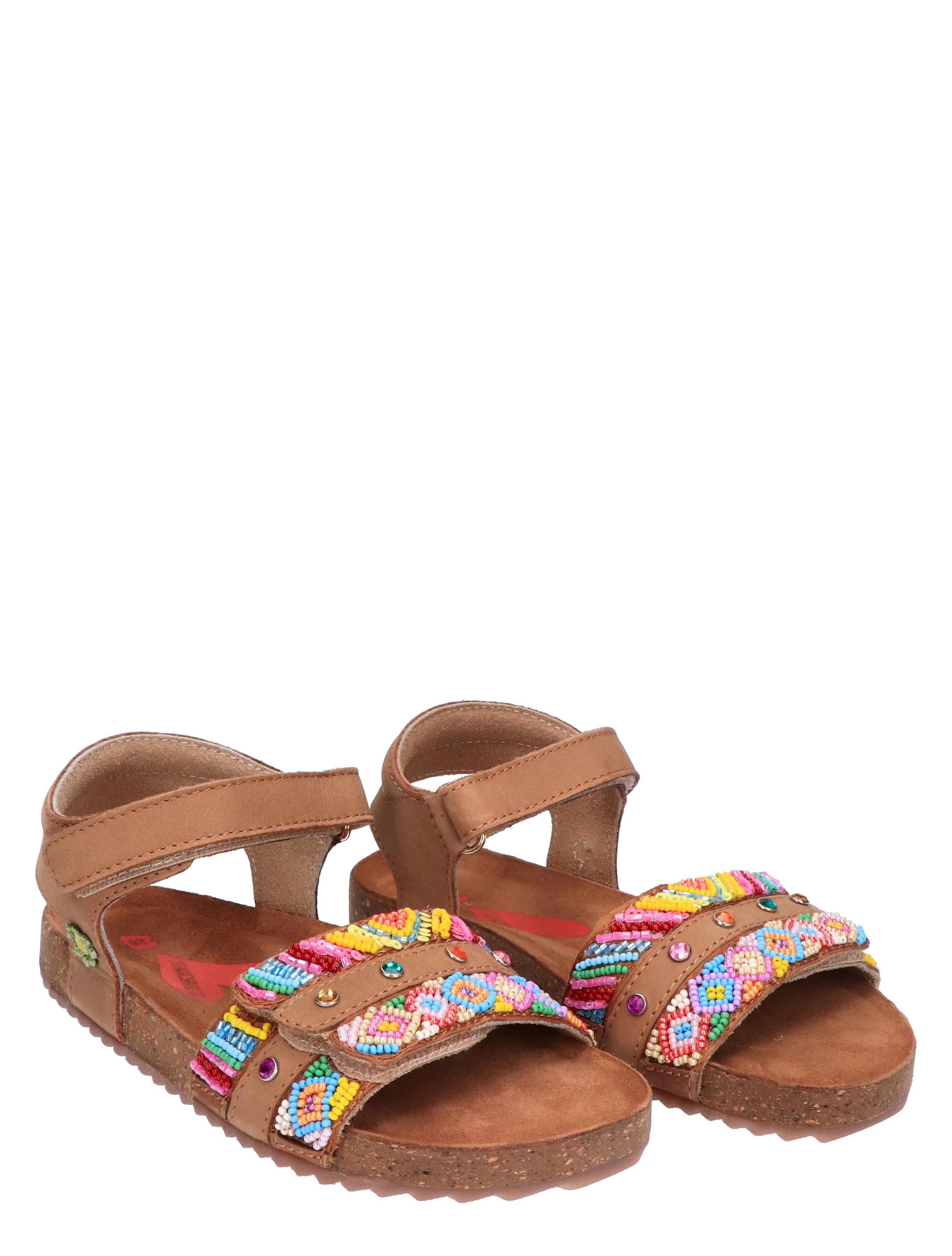 Shoesme - IC23S004 Brown Multi Color - Meisjes - Sandalen - 47429_22_5