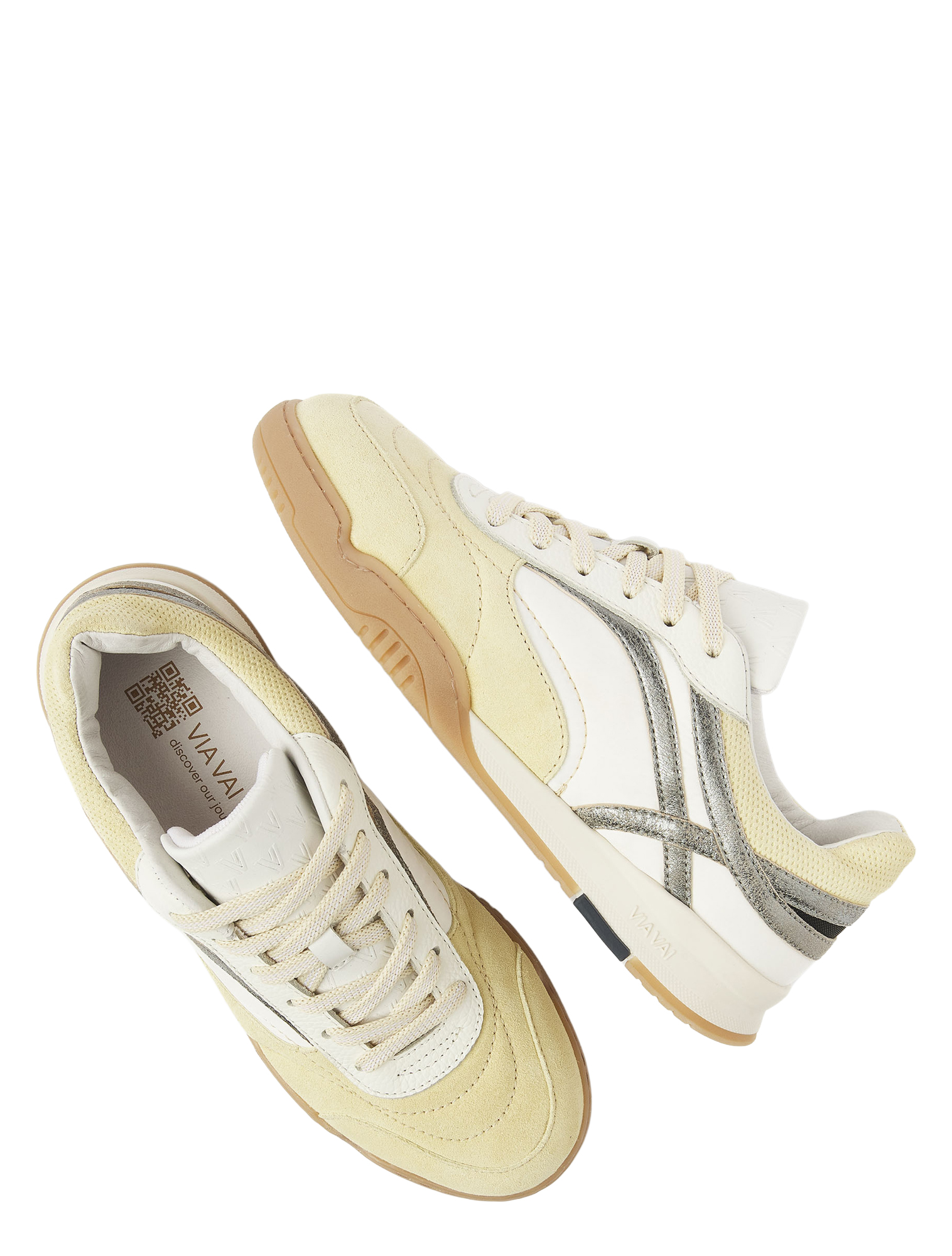 VIA VAI - 62393 Kris Sky 01-716 Sierra Paglia - Sneakers - Dames - Lage Sneakers - 51362_55_4