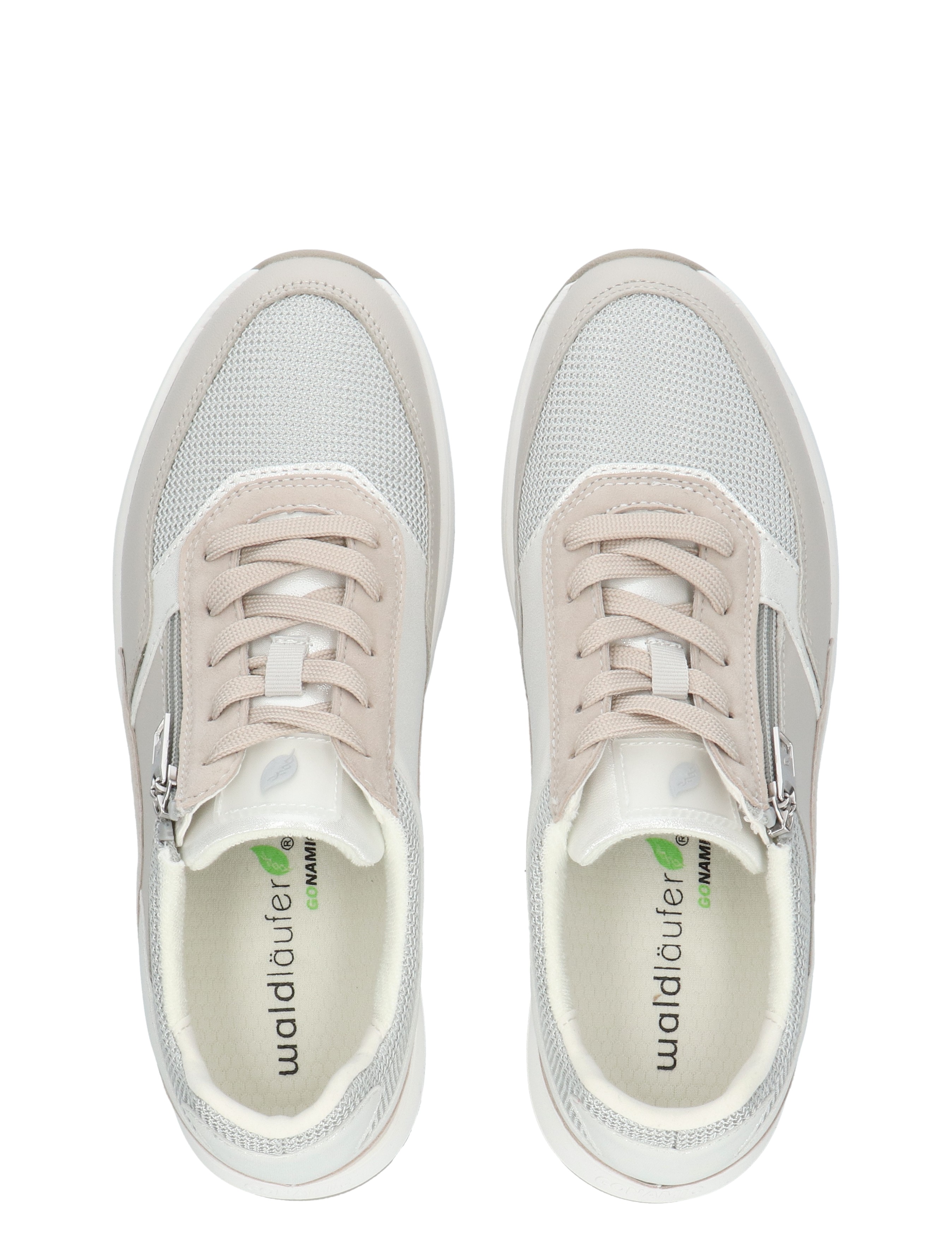 Waldlaufer - 765001 101 339 Aston Mesh Grau - Dames - Veterschoenen - Casual Veterschoenen - 50382_79_7