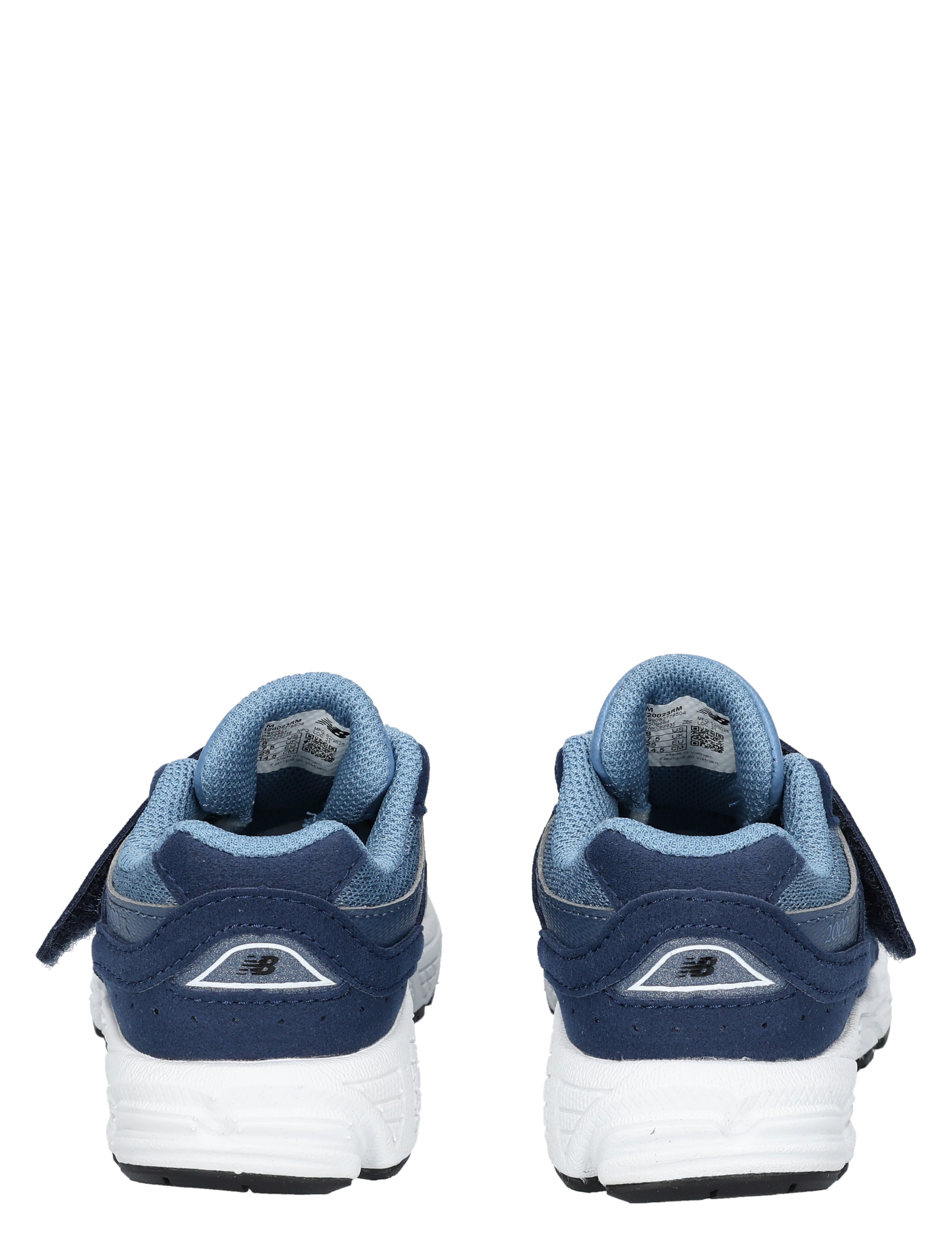 sneakers, sportschoenen, blauw, mesh, slip-on