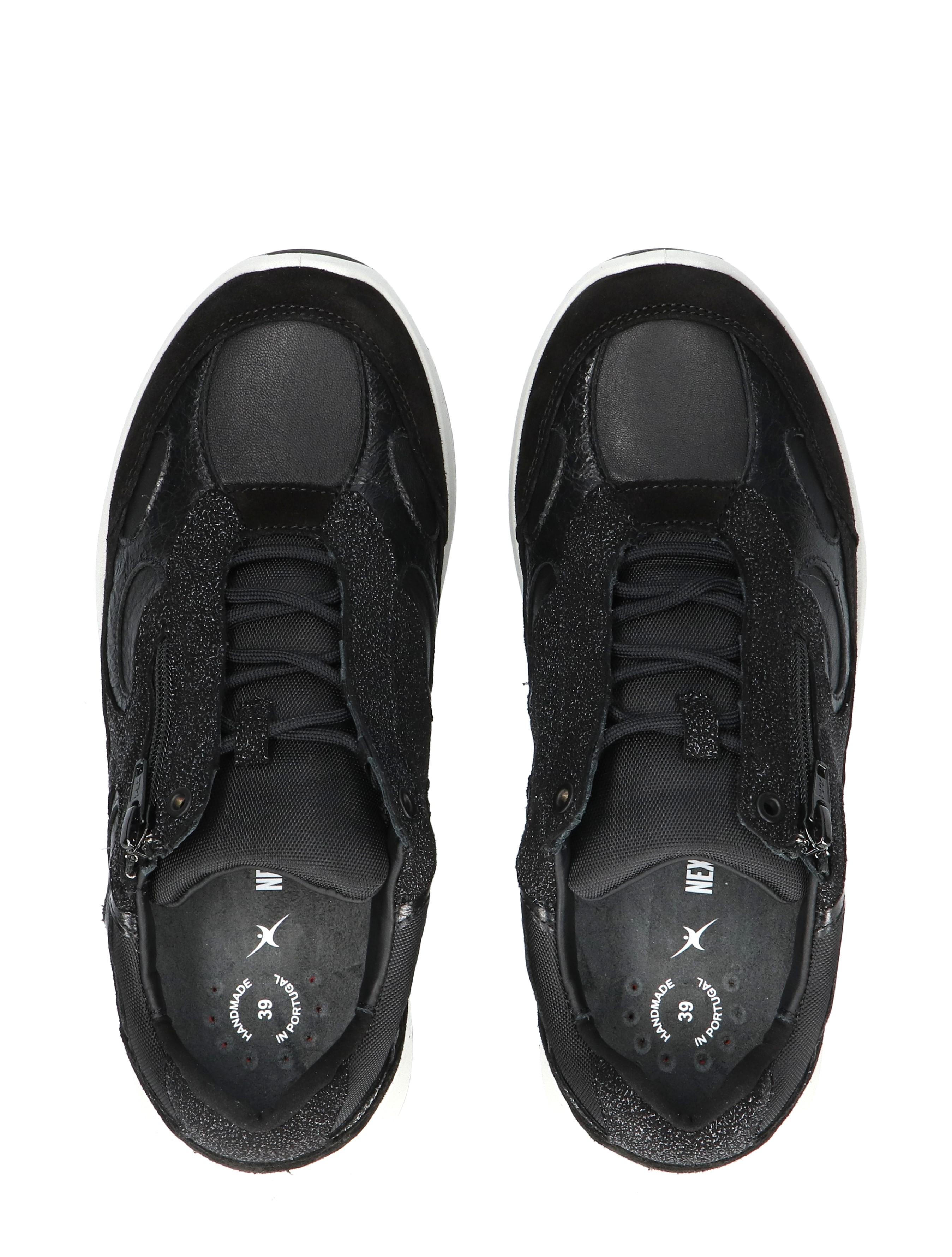 Xsensible - 34001.3 040 Black Combi H-Wijdte - Dames - Veterschoenen - Casual Veterschoenen - 49421_11_7