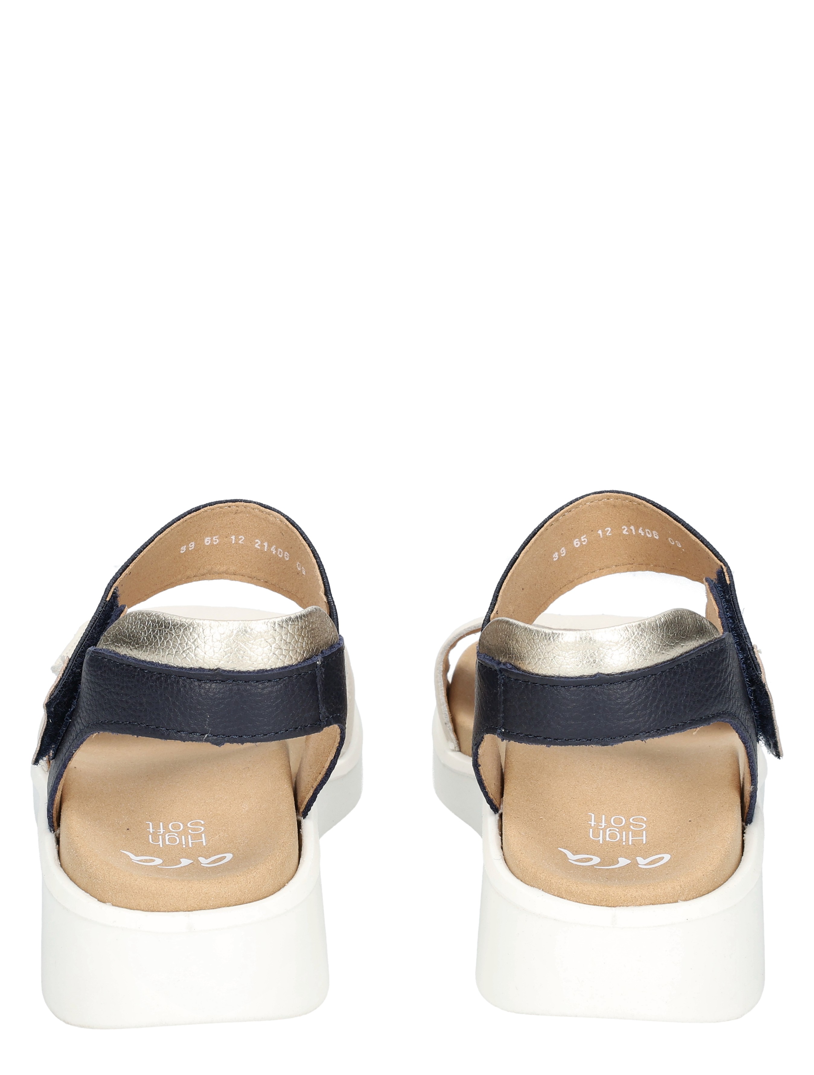 Ara - 12-21406-09 09 Cream Blue Platin - Dames - Sandalen - 50429_37_7