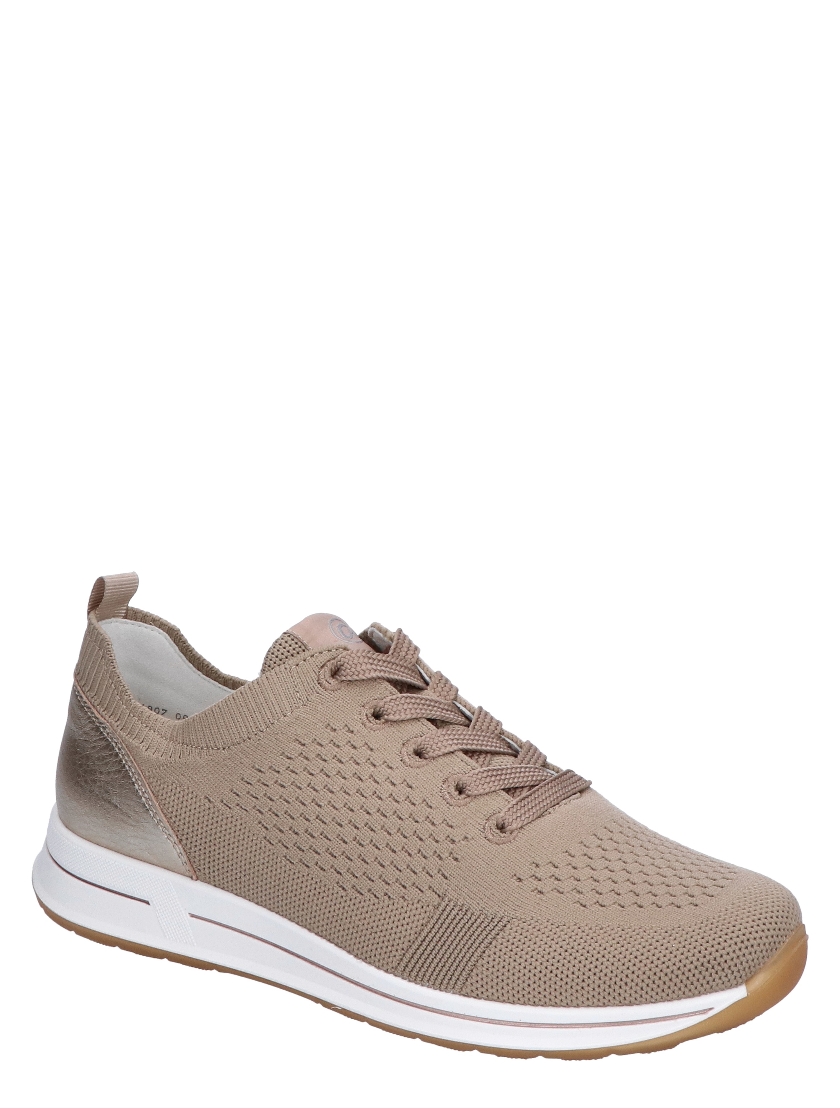 Ara - 12-24807-08 Sand Platina H-Wijdte - Sneakers - Dames - Veterschoenen - Casual Veterschoenen - Slip On Sneakers - 44020_77_3