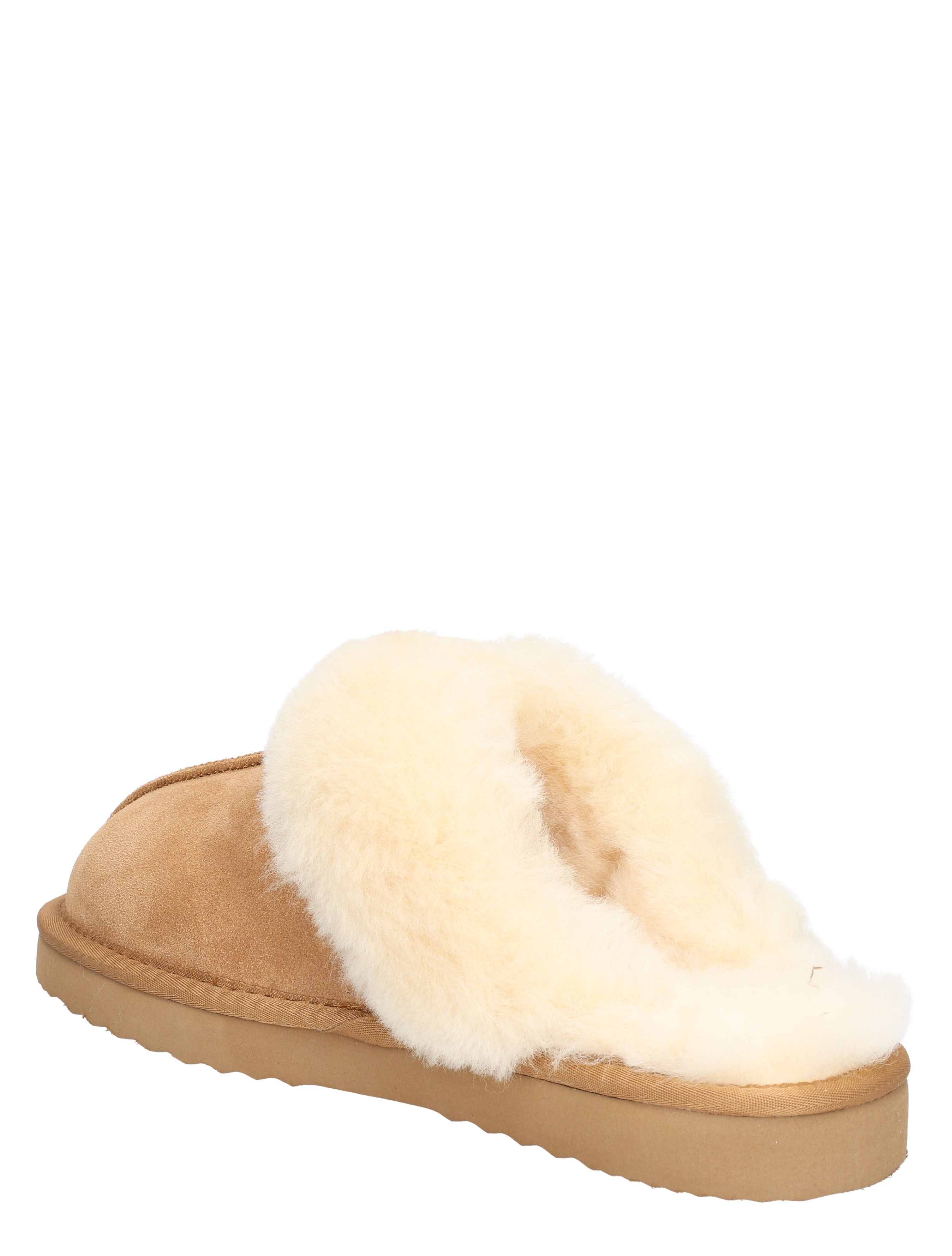 Cypres - Caiya 2545223 Camel Cow Suede - Dames - Pantoffels - 49479_22_4