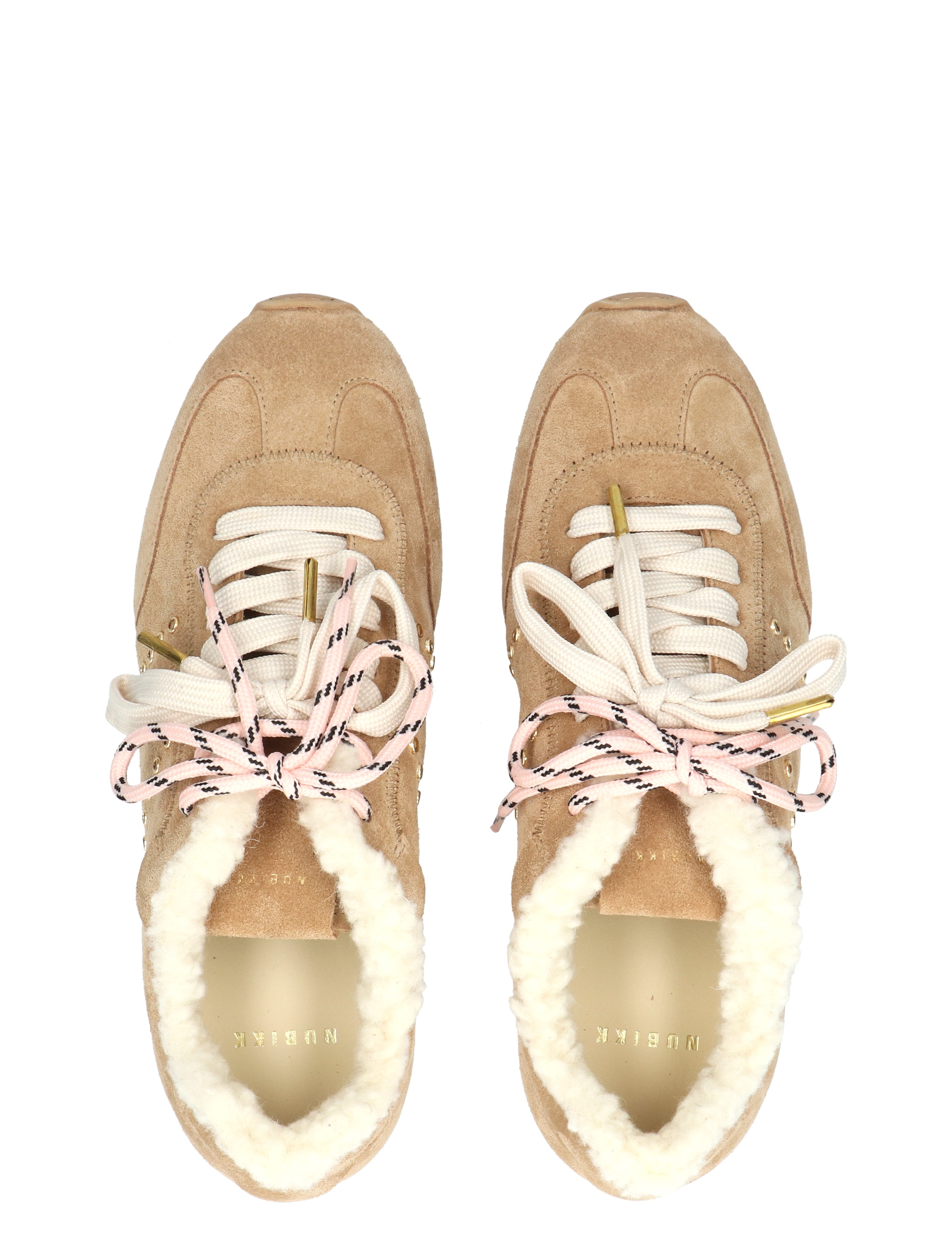 Nubikk - Billy Lou Fur 21088901 20OS Oak Suede - Dames - Veterschoenen - Casual Veterschoenen - 50420_77_7