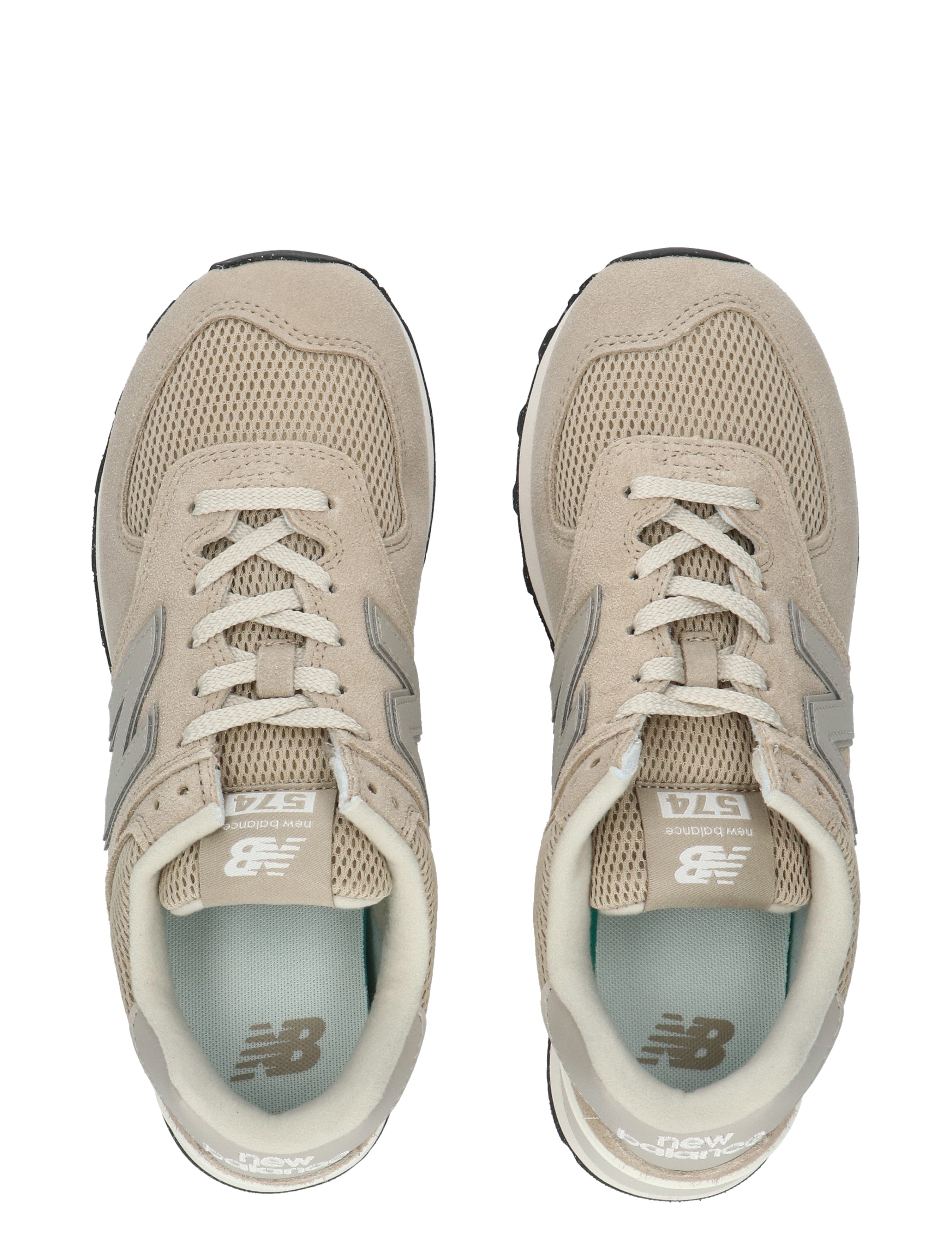 New Balance - 574 Women W5746J3 Beige - Dames - Sneakers - Lage Sneakers - 49623_77_7