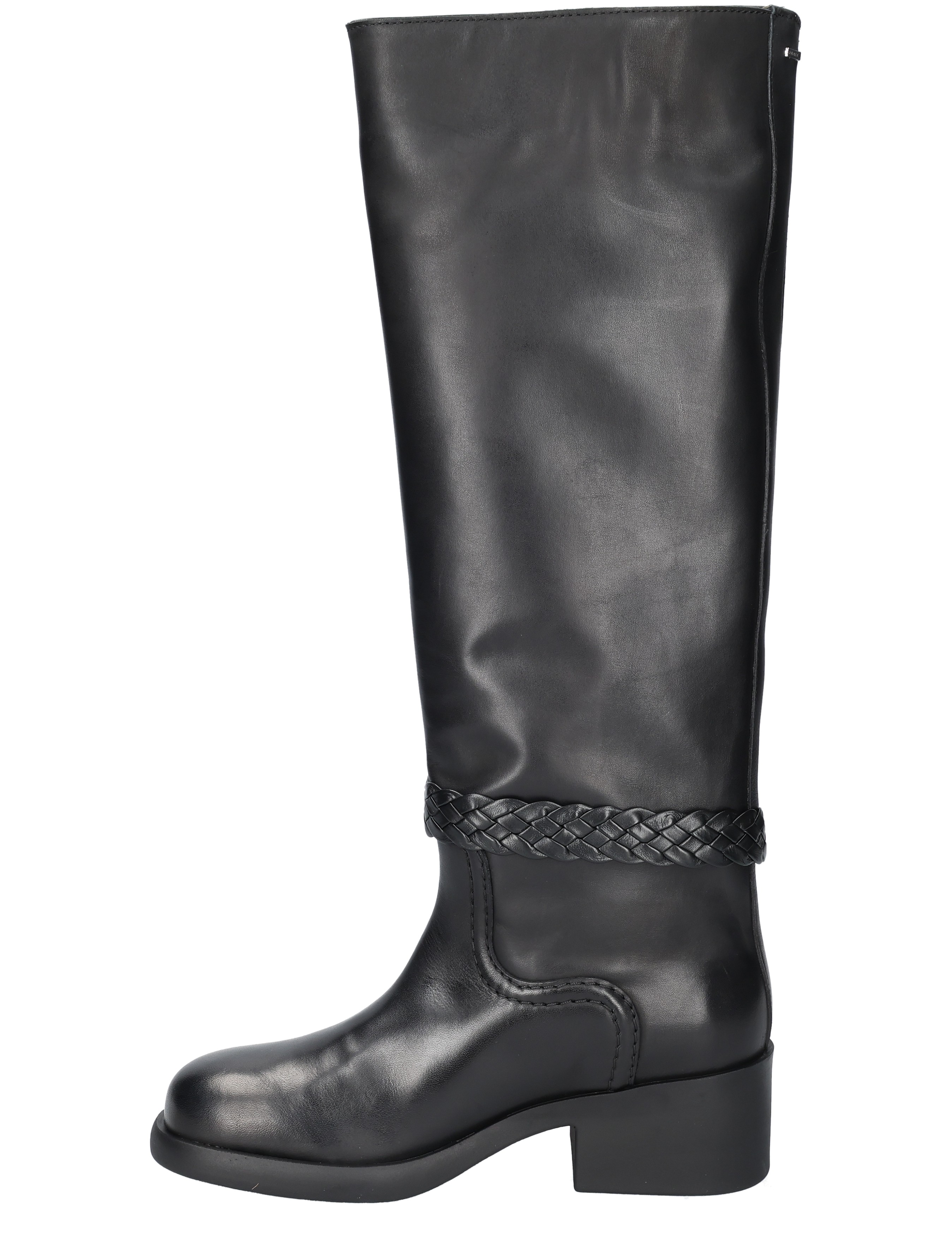 Nubikk - Lizzy Lynn 21100000 10L Black Leather - Boots - Dames - Lange Laarzen - 52439_11_2