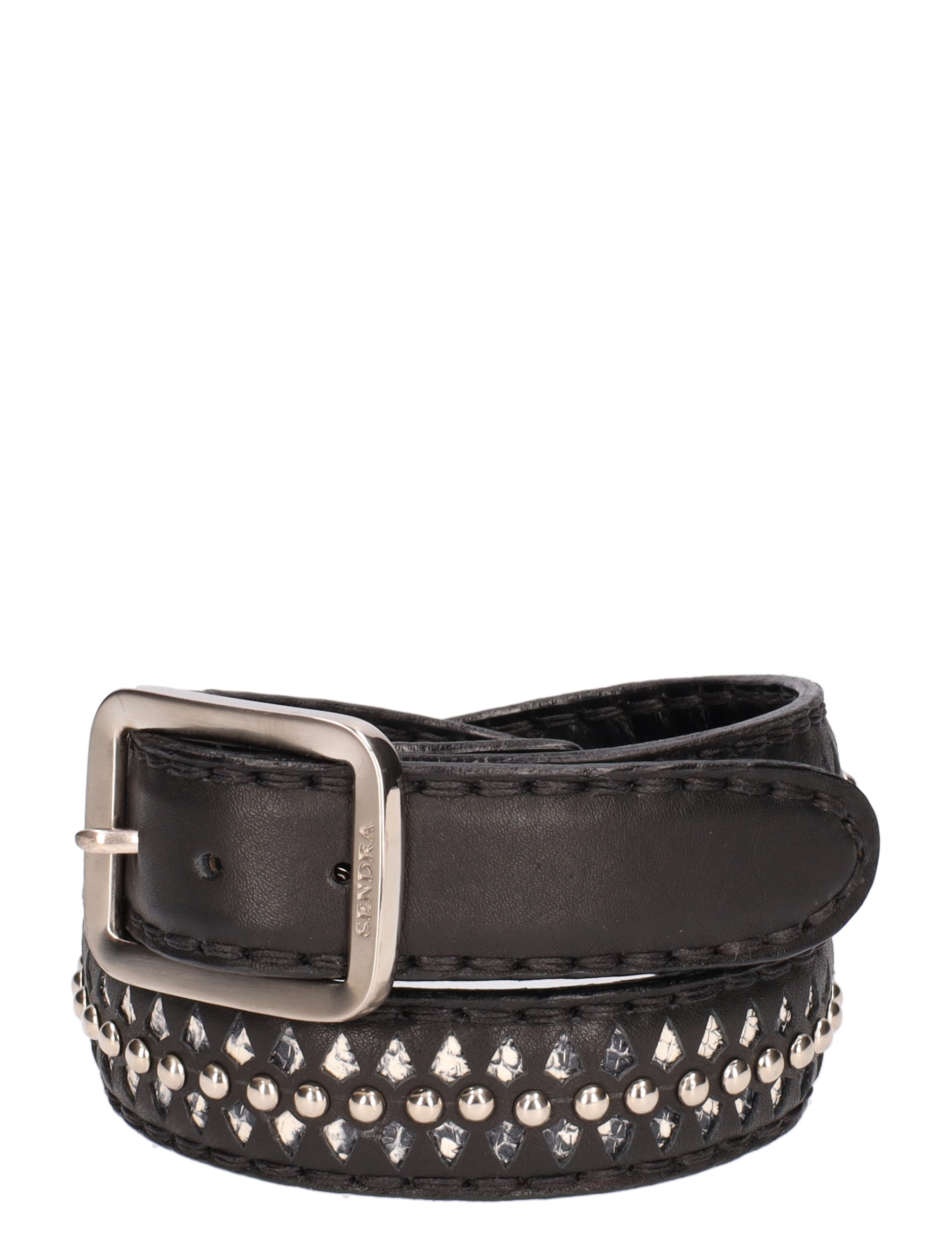 Sendra - 511 Salvaje Negro Picara Blanco - Dames - Heren - Riemen - Riemen - 41978_11_3