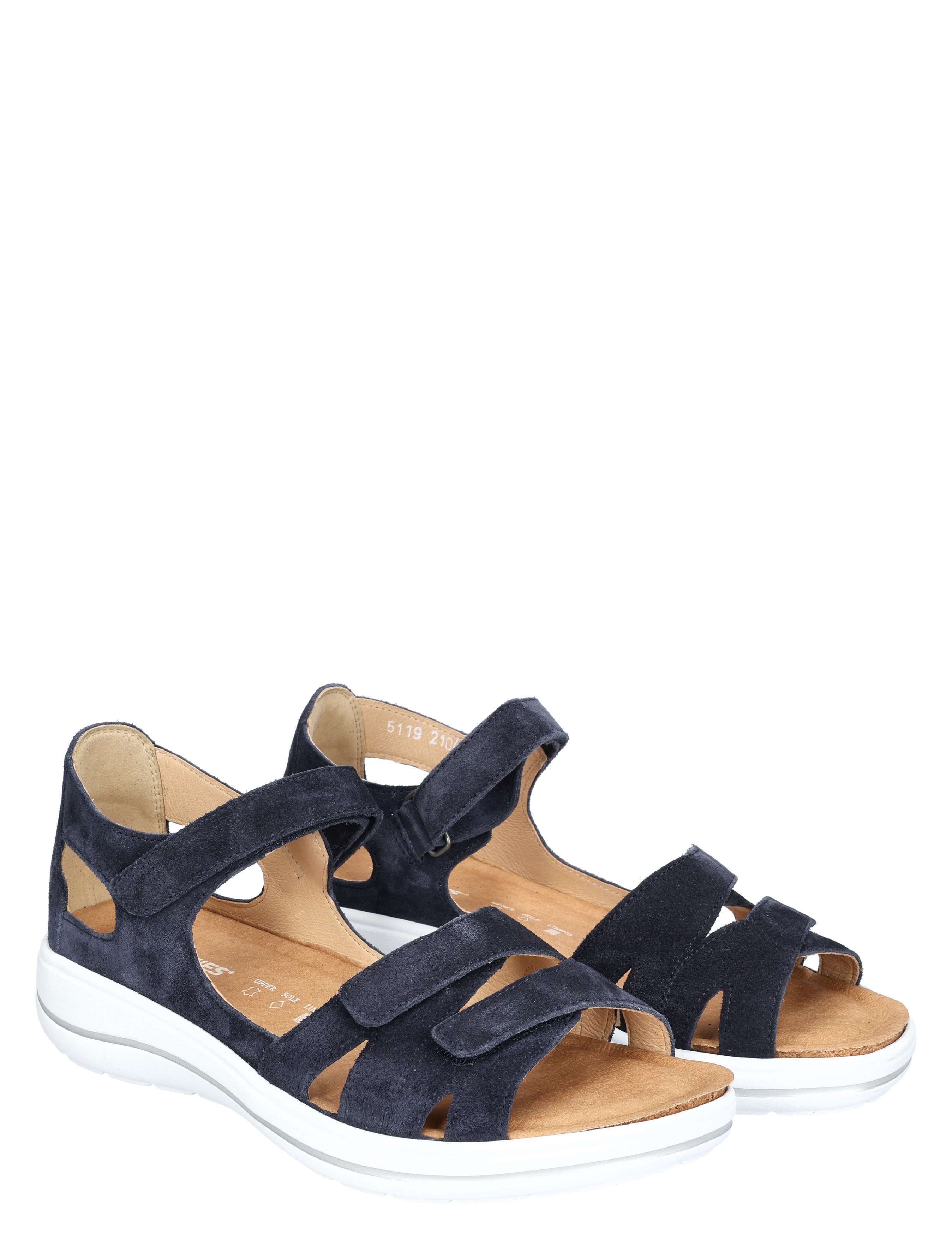 Hartjes - Pop Dark Blue G-Wijdte - Dames - Sandalen - 50530_33_5
