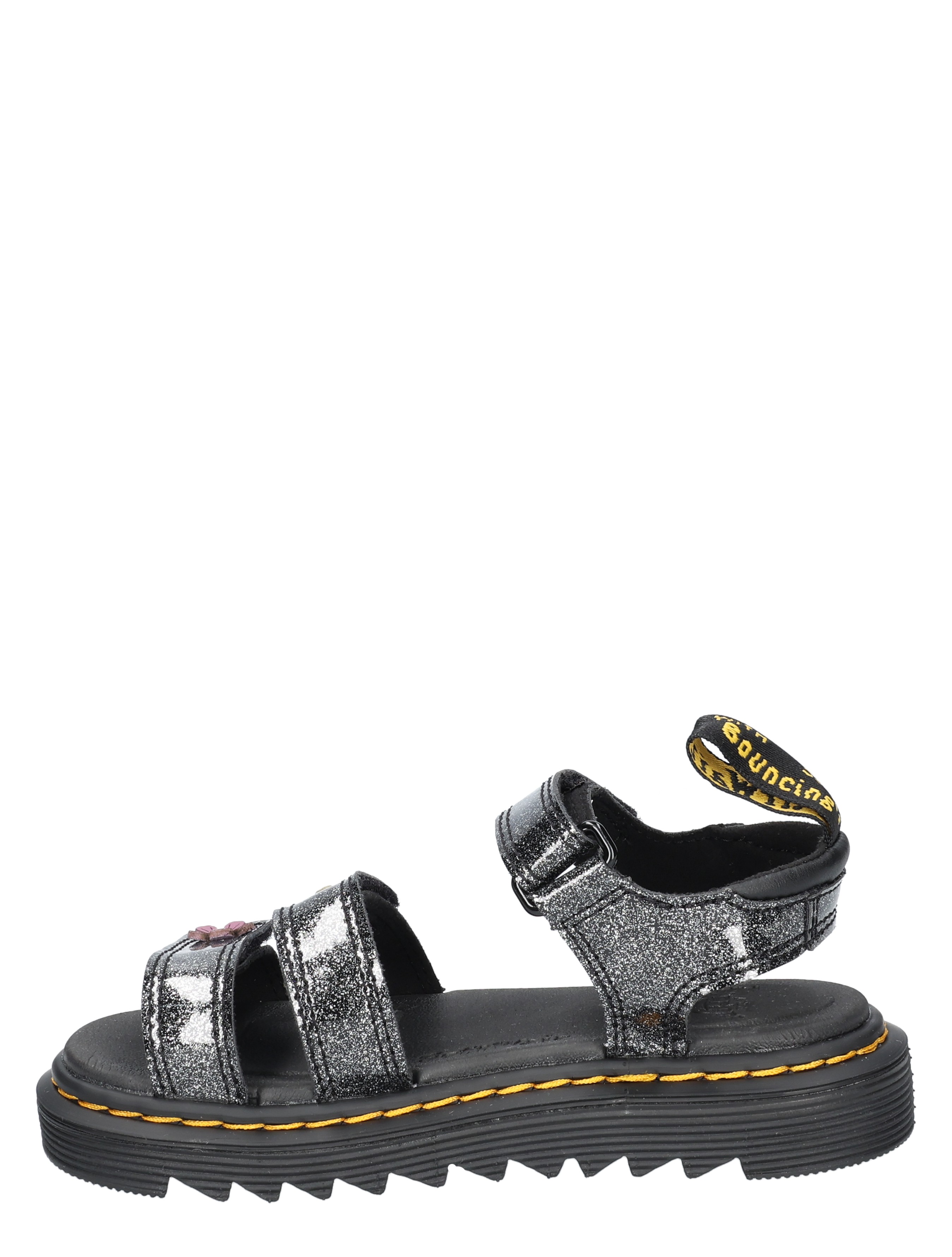 Dr. Martens - Klaire 31637038-31639038 Black Glitte - Meisjes - Sandalen - 49829_10_2