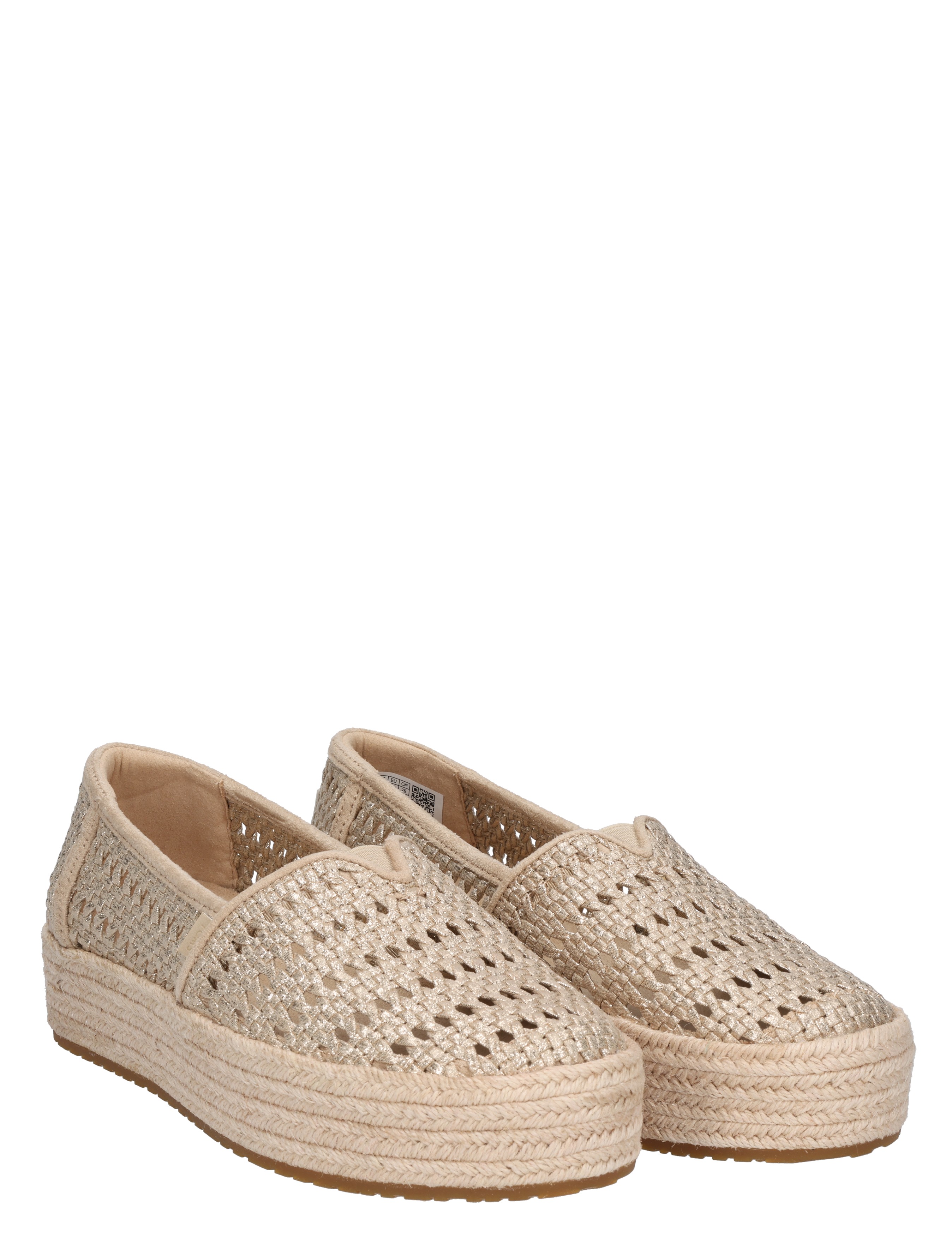 Toms - Valencia Metallic Gold - Dames - Espadrilles - 46992_53_5