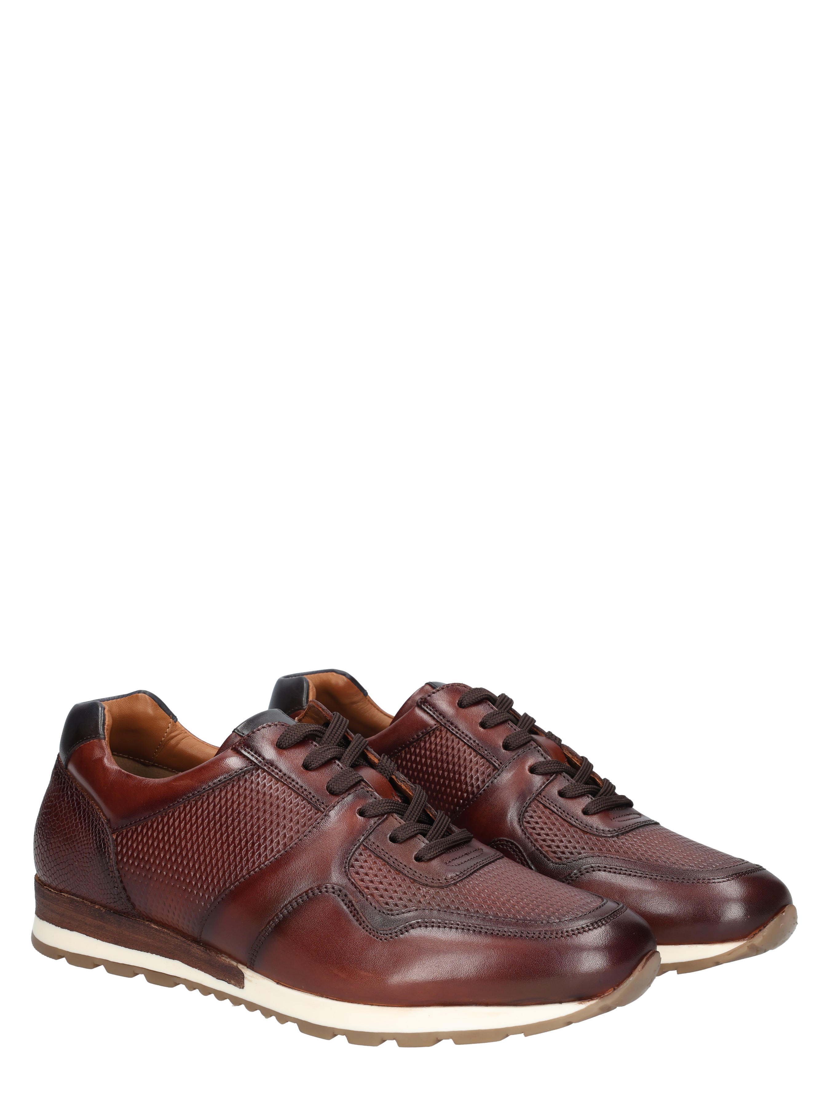 Daniel Kenneth - Ubora Scotch Brown Blue - Heren - Veterschoenen - Casual Veterschoenen - 46344_22_5