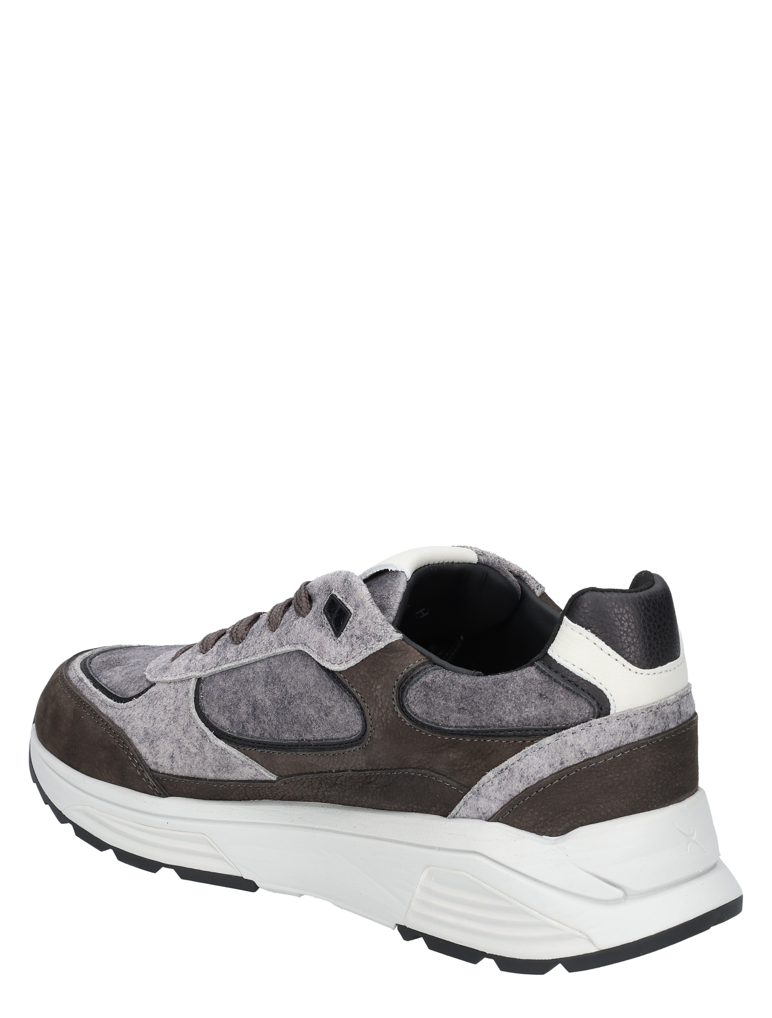 sneaker, grijs, suede, stoffen, draagbaar