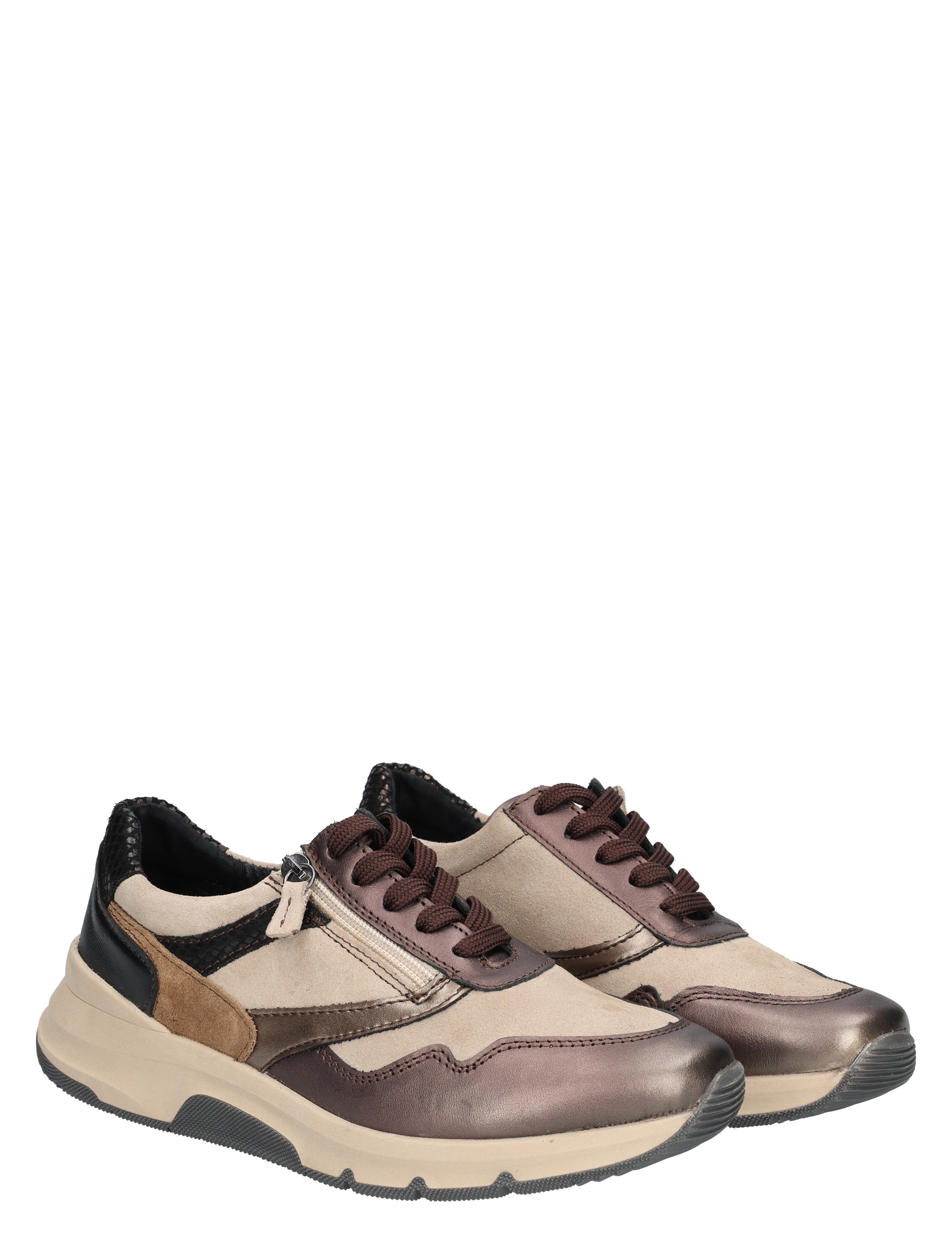 Cypres Soft - Yasmin Beige Brown - Dames - Veterschoenen - Casual Veterschoenen - 48995_72_5