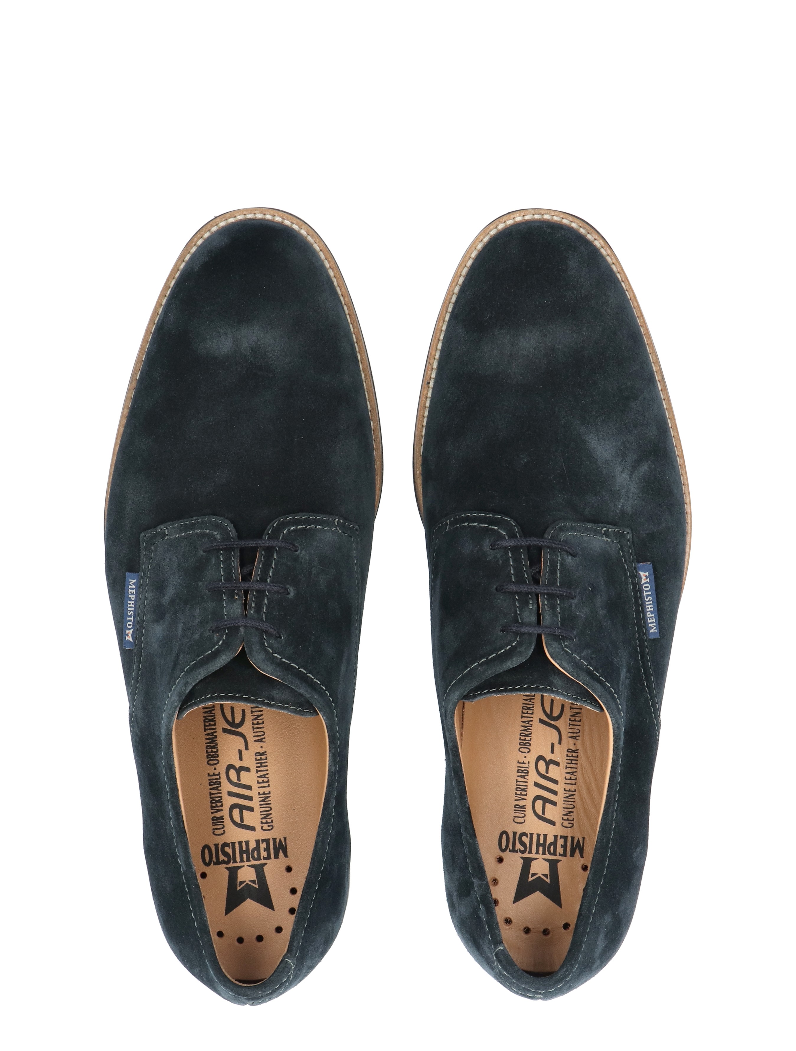 Mephisto - Fredik 3655 Blue - Heren - Veterschoenen - Casual Veterschoenen - 51008_33_8