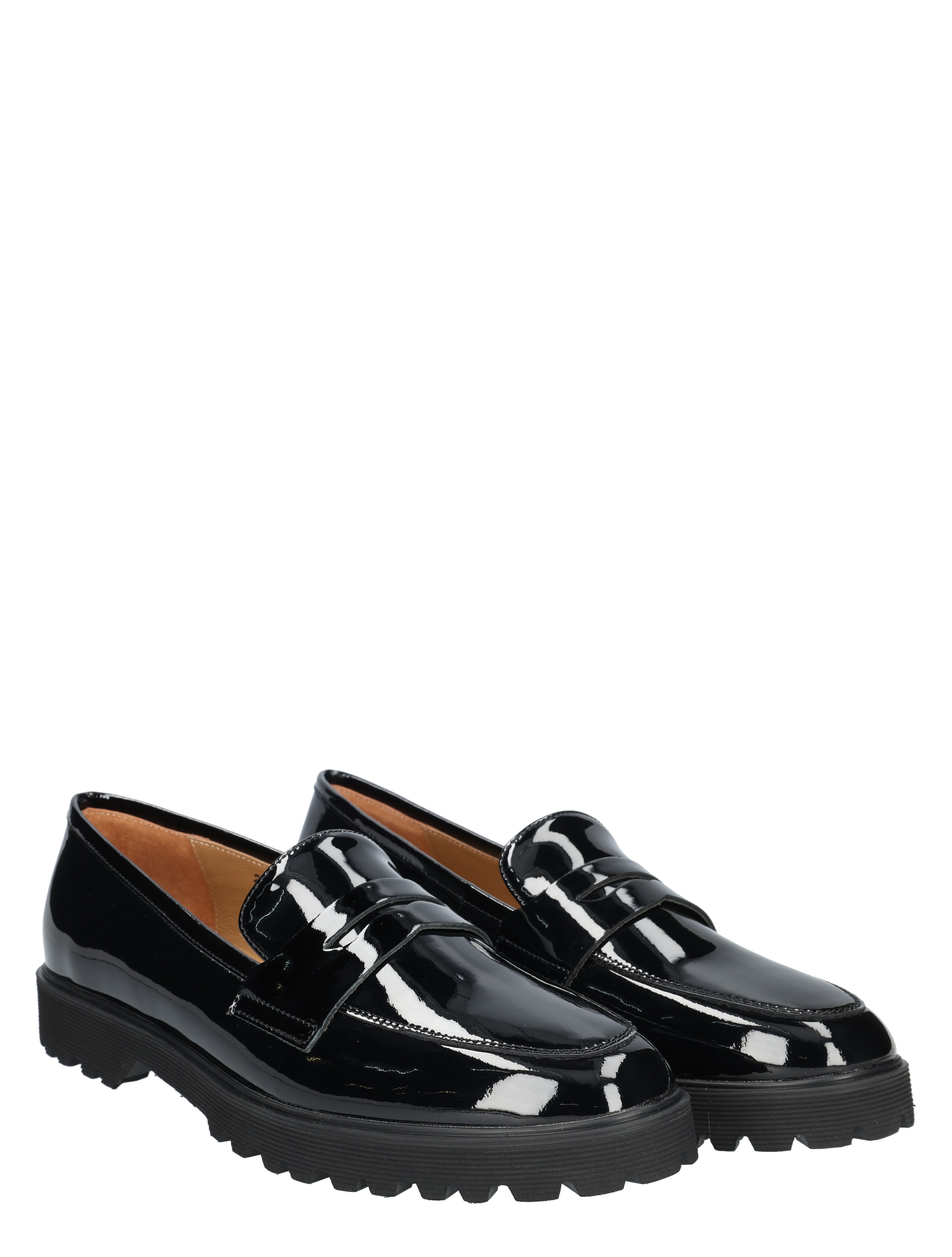 Di Lauro - Cecilia Black Patent Leather - Dames - Loafers - 49493_10_5