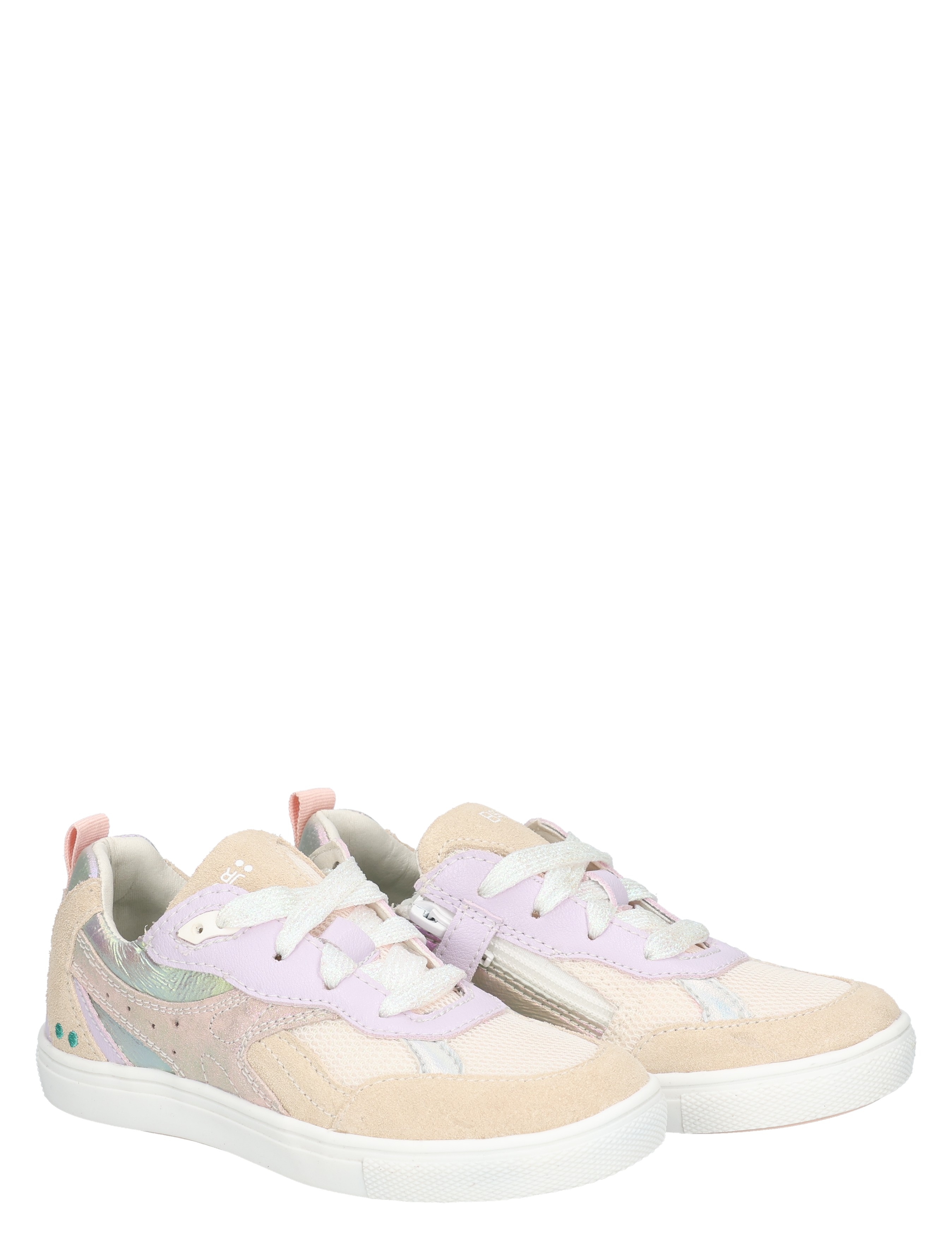 Bunnies - Lio Louw Beige - Meisjes - Veterschoenen - 50597_77_5