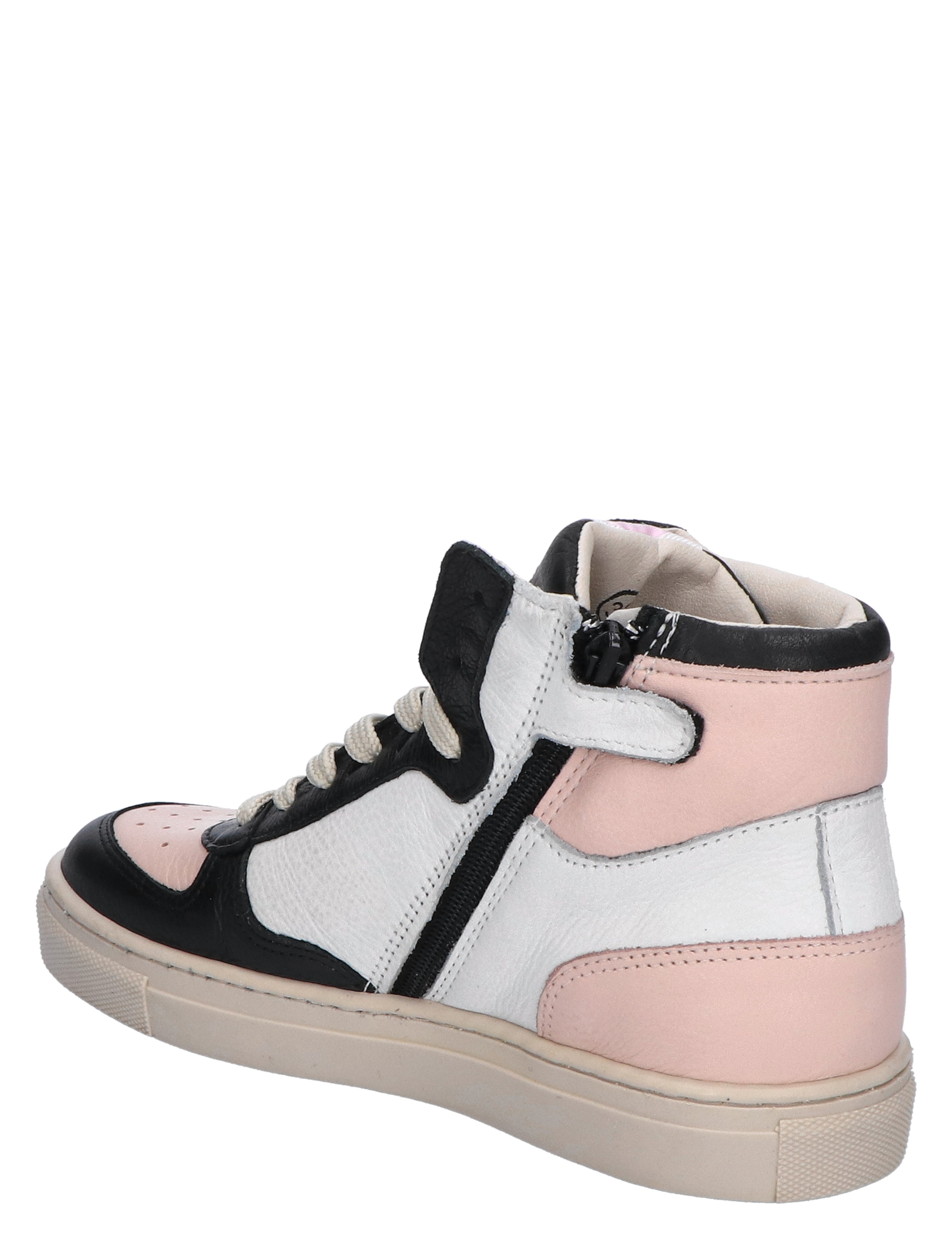 Kipling - Erica Basket Black White - Meisjes - Jongens - Sneakers - Sneakers - Hoge Sneakers - Hoge Sneakers - 45719_14_4