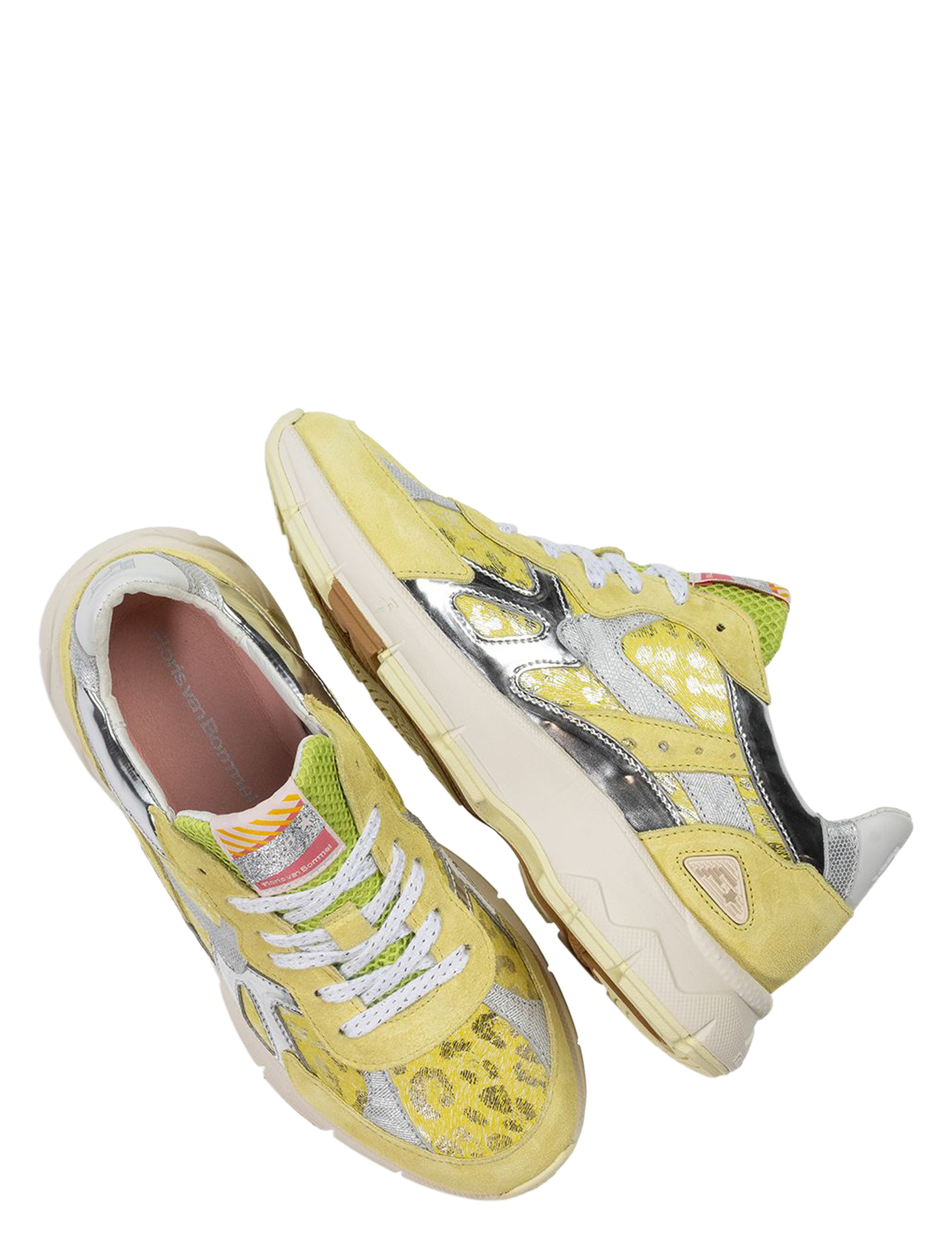 Floris van Bommel - Daysi 10152 05.00 Yellow - Sneakers - Dames - Lage Sneakers - 51479_55_3
